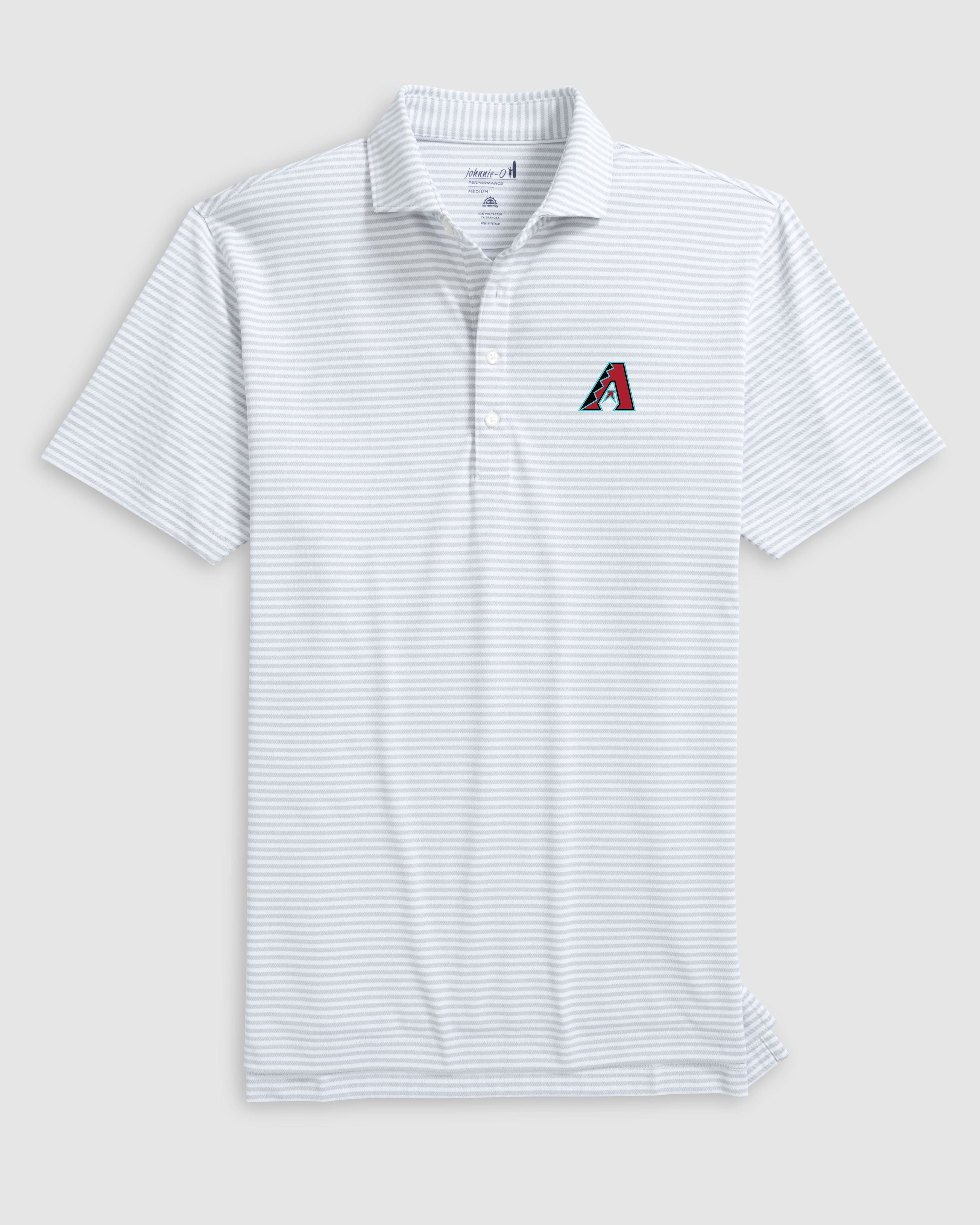 Arizona Diamondbacks Stetsons Performance Mesh Polo