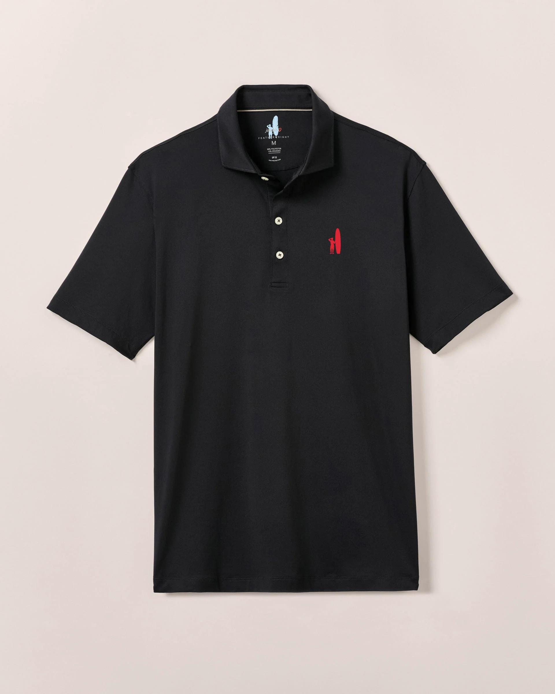 Custom Surfer Logo Huronn Featherweight Performance Polo