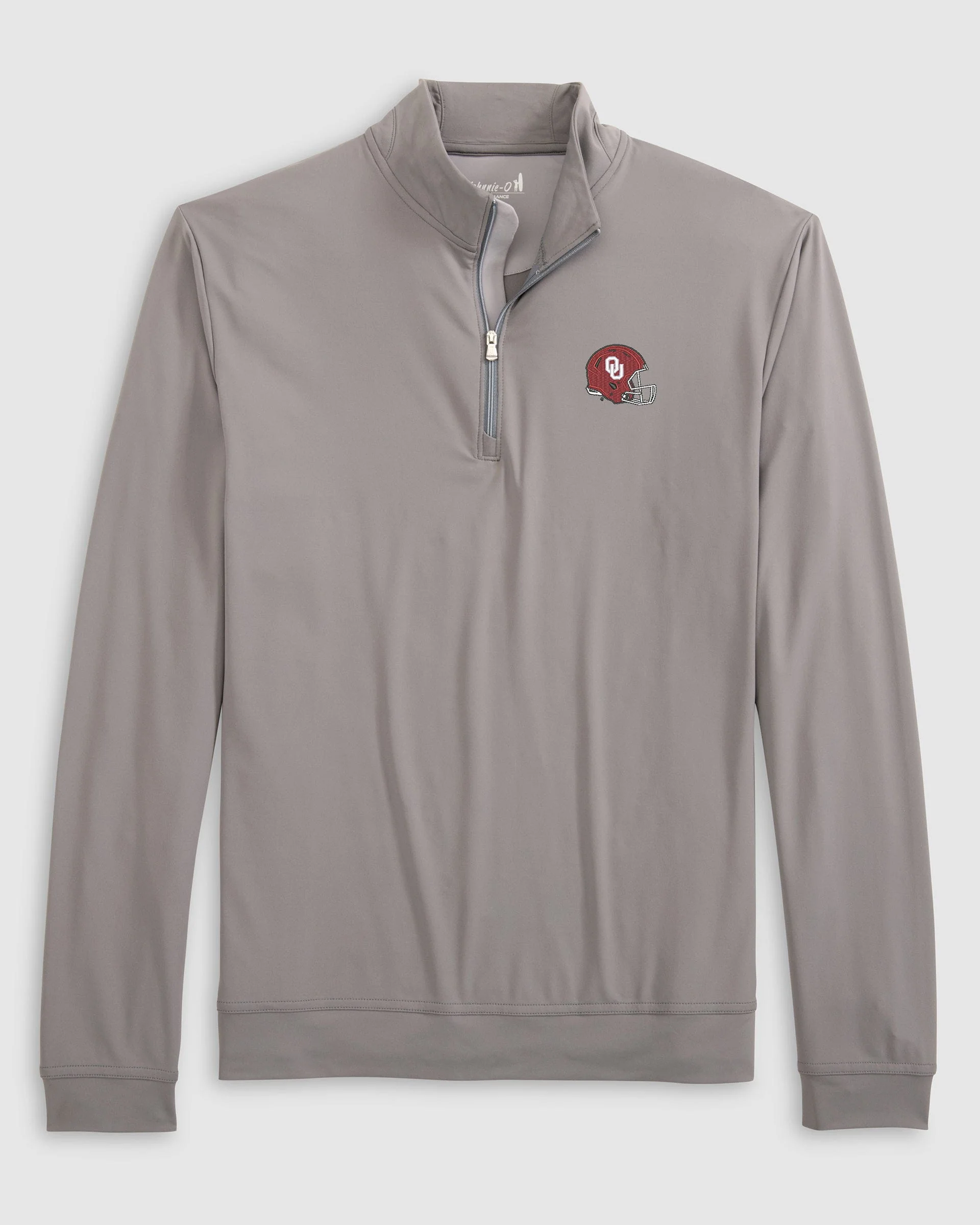 Oklahoma Motion Performance 1/4 Zip - Helmet Logo