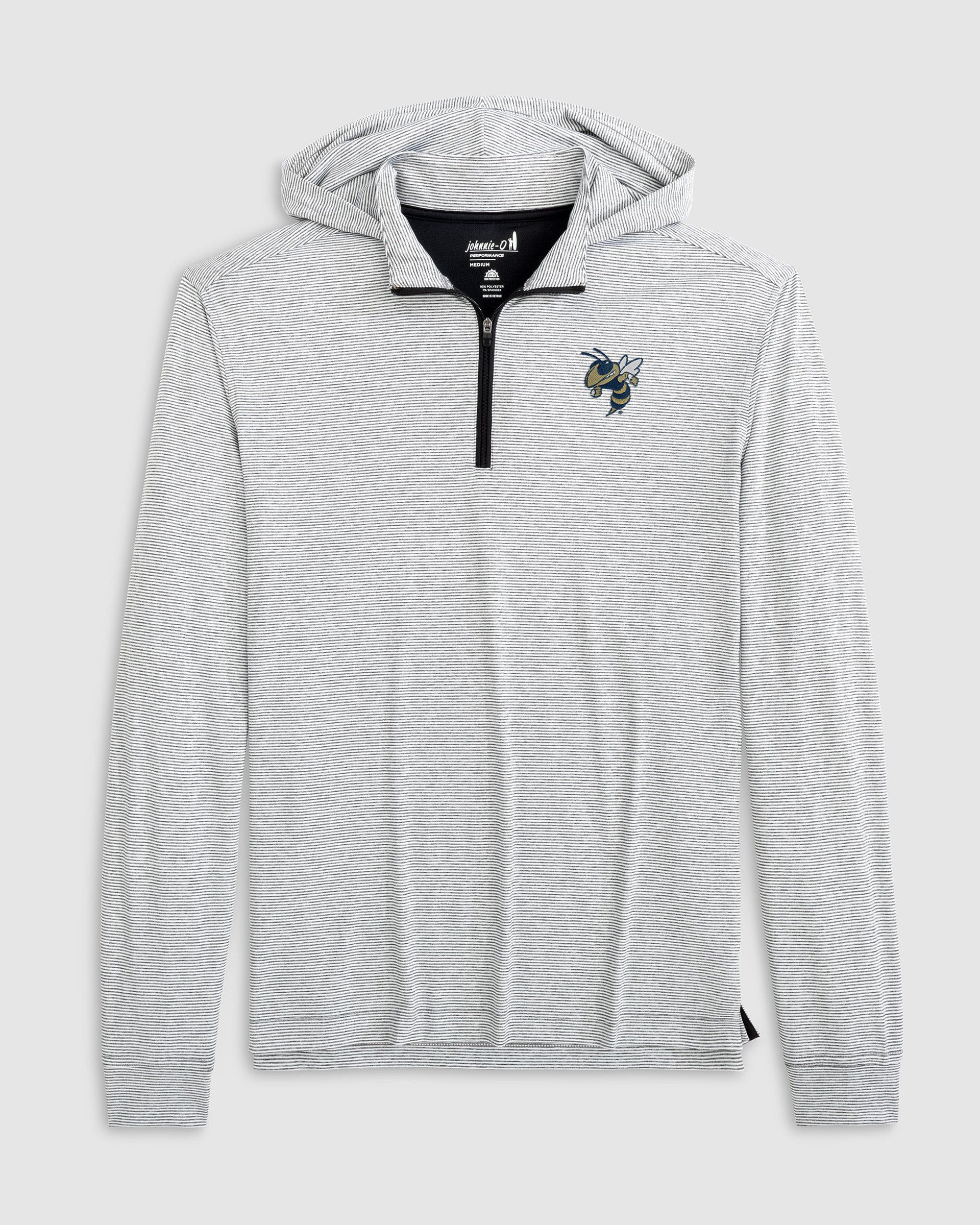 Georgia Tech Hybrid Performance Hoodie - Buzz Logo