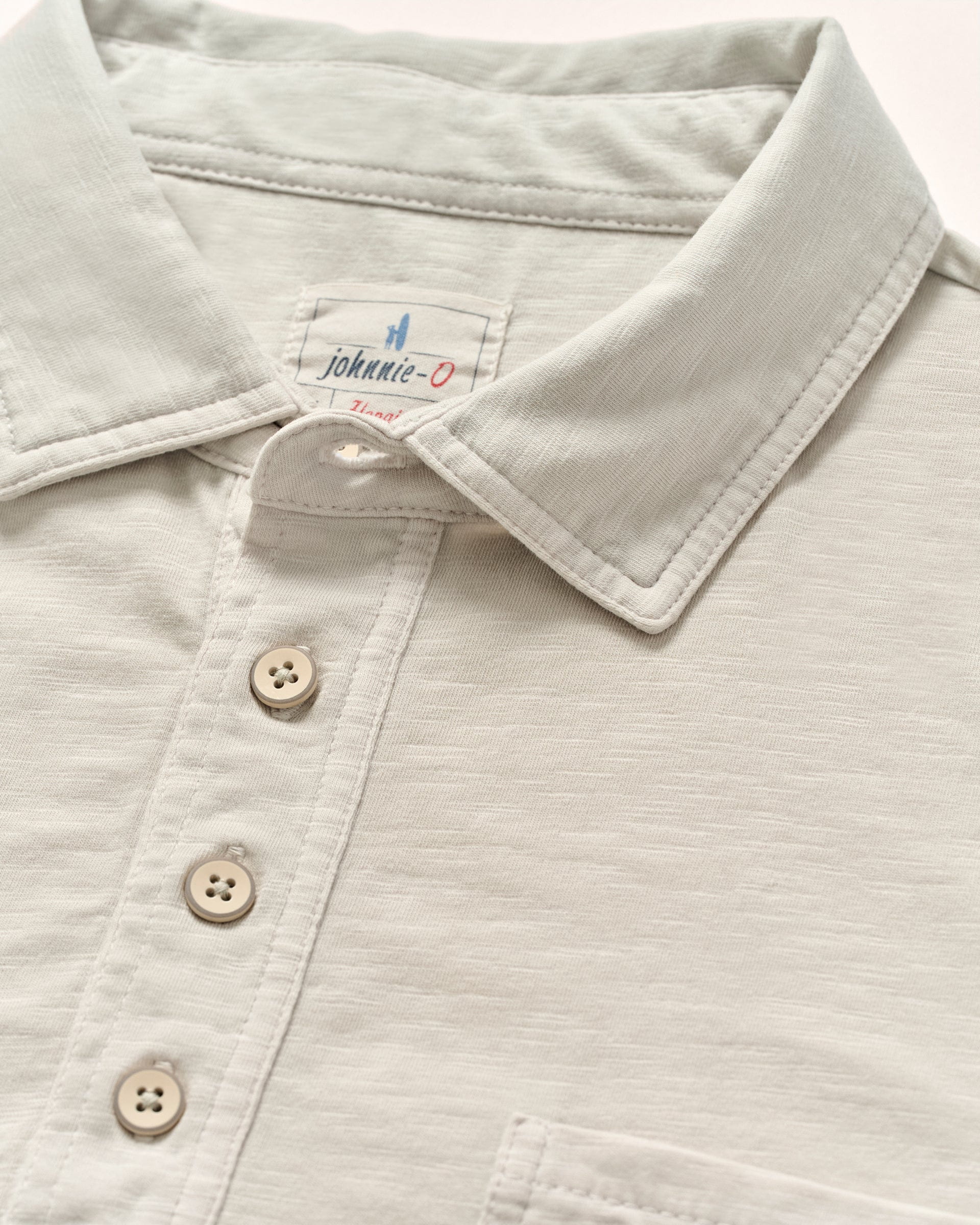Original 4-Button Polo - Coastal Wash