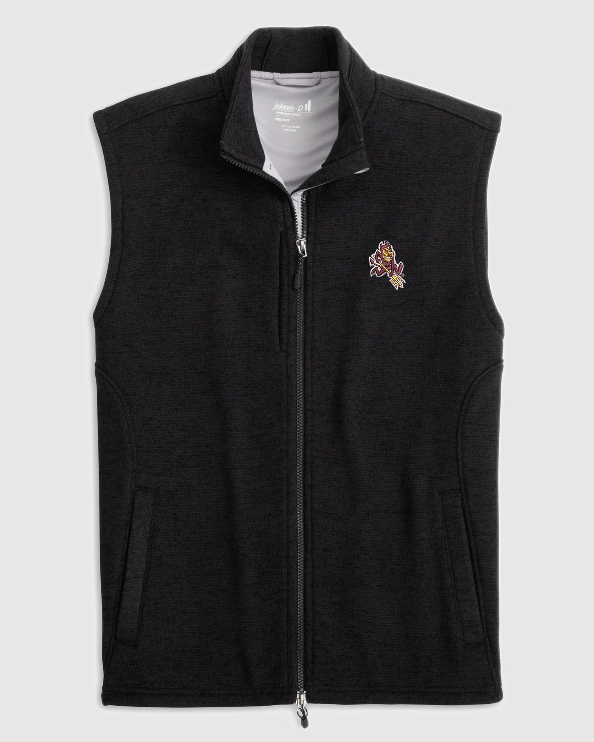 Arizona State Denalis Performance Fleece Vest - Sparky Logo