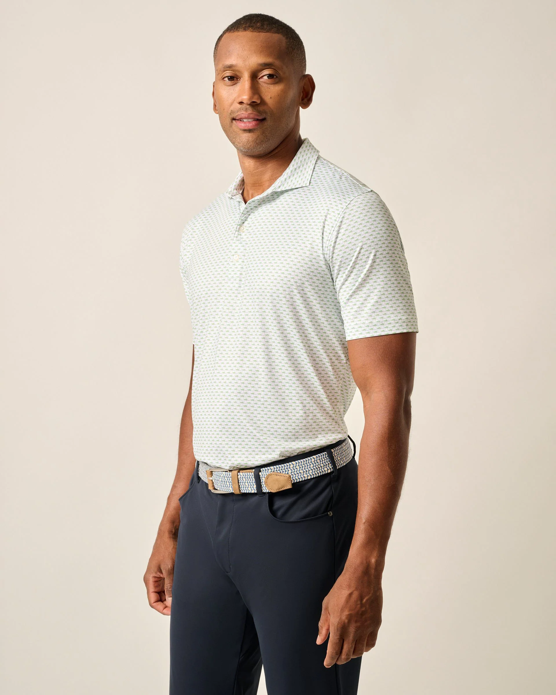 Featherweight Performance Polo - Mint Julep