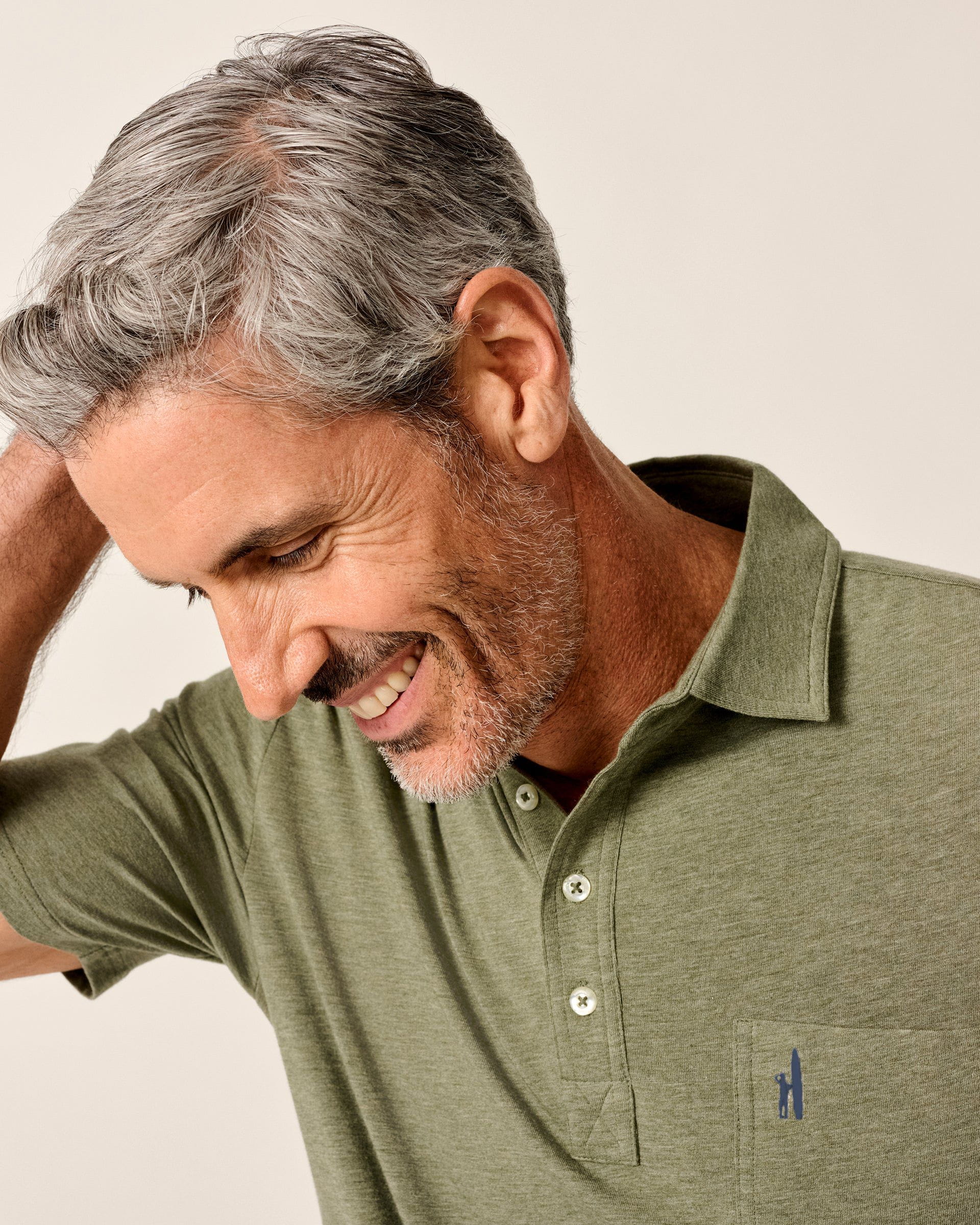 Original 4-Button Polo - Heathered 2.0