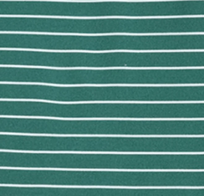Notre Dame Beau Striped Performance Jersey Polo - Vintage Logo