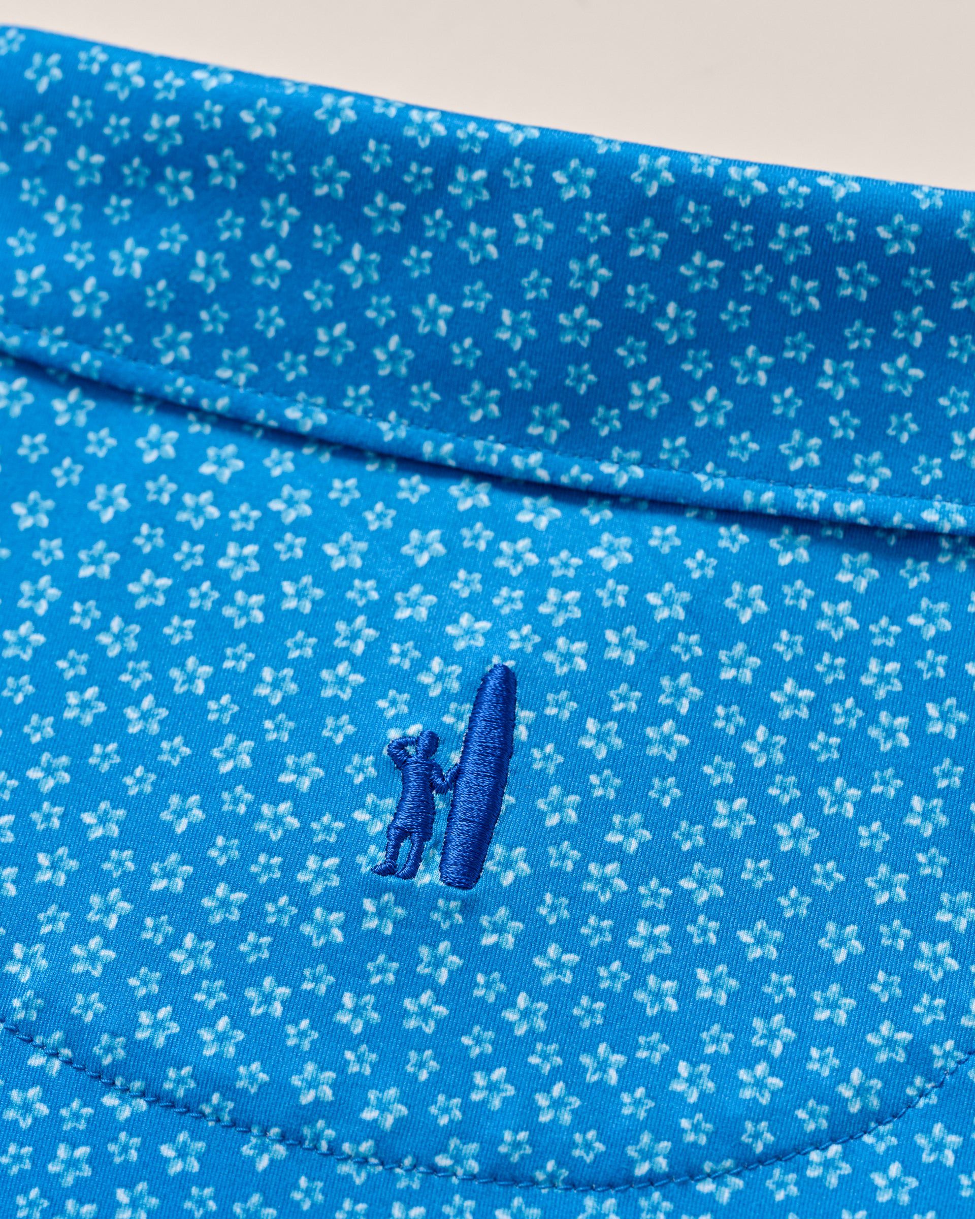 Featherweight Performance Polo - Plumeria