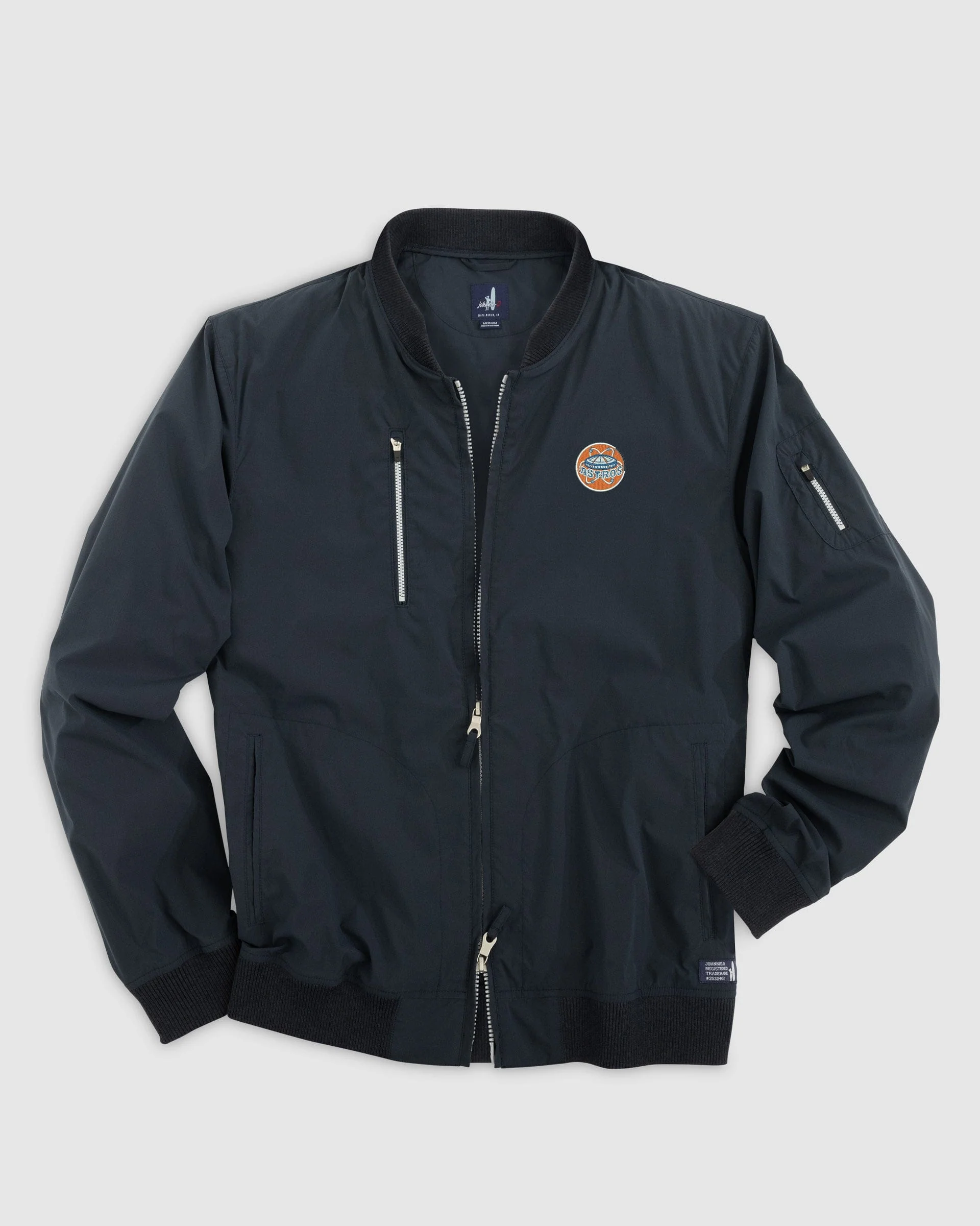 Houston Astros Corsair Bomber Jacket - Cooperstown Logo