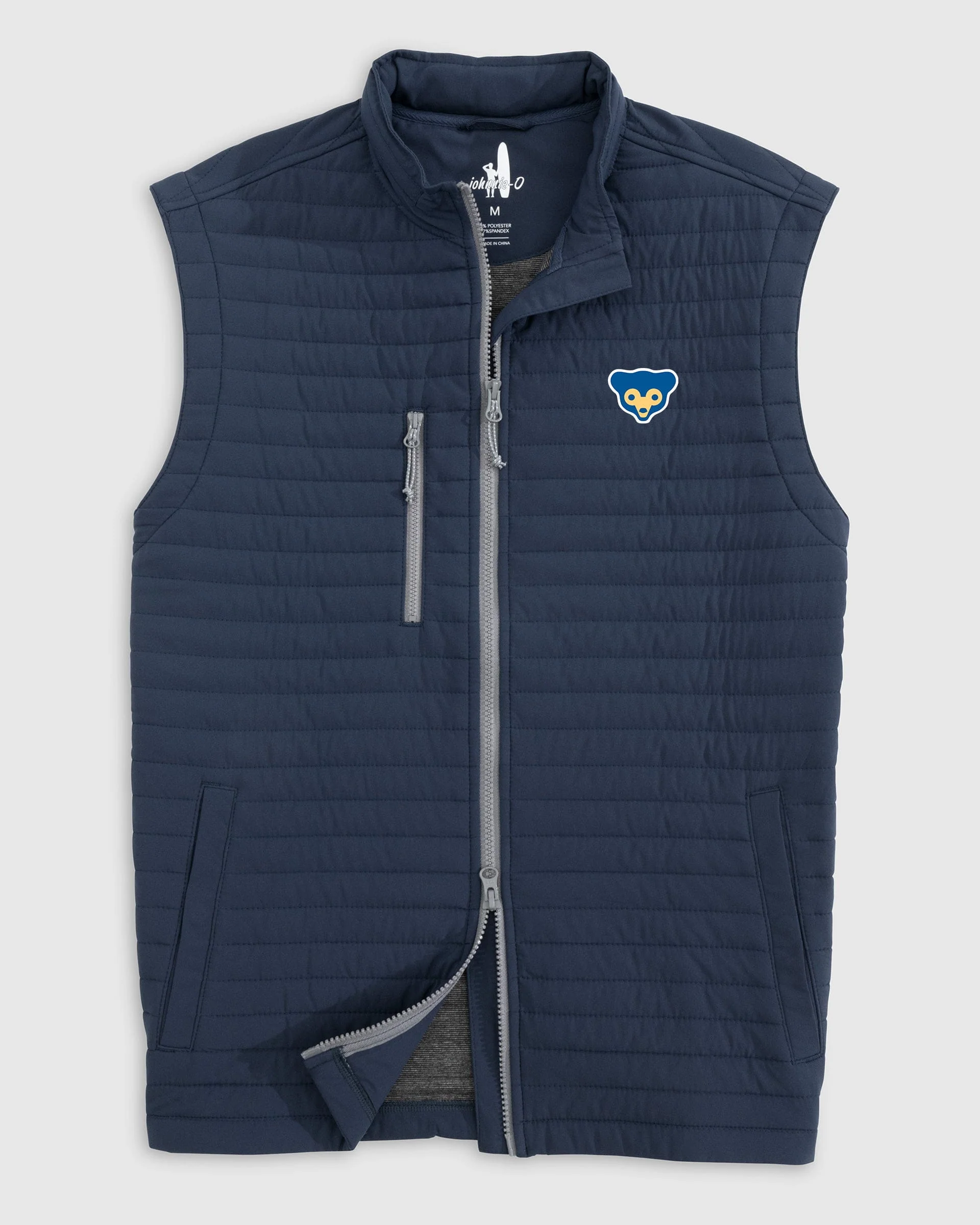 Chicago Cubs Crosswind Quilted Performance Vest - Cooperstown Logo