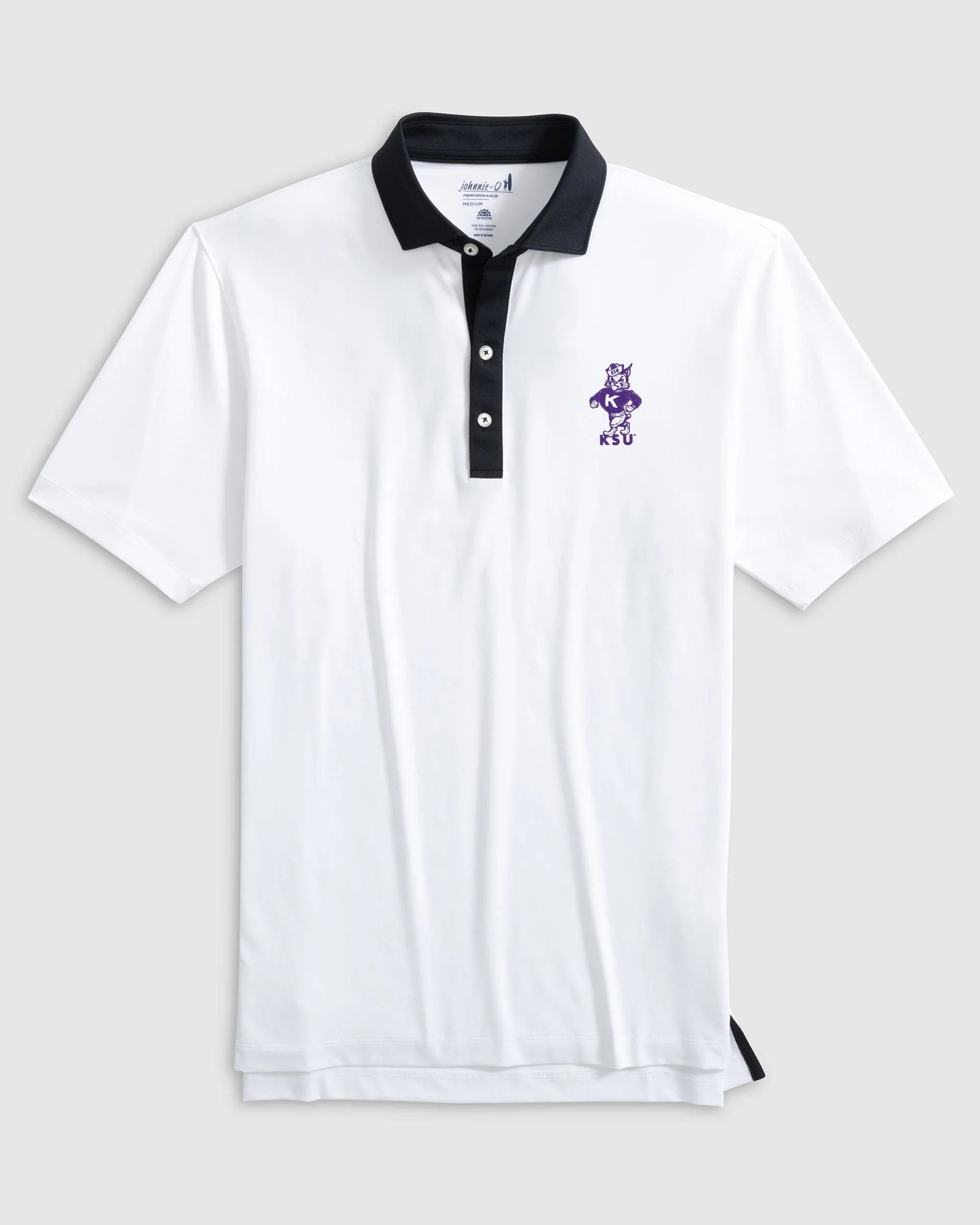 Kansas State Ramos Performance Jersey Polo - Vault Logo