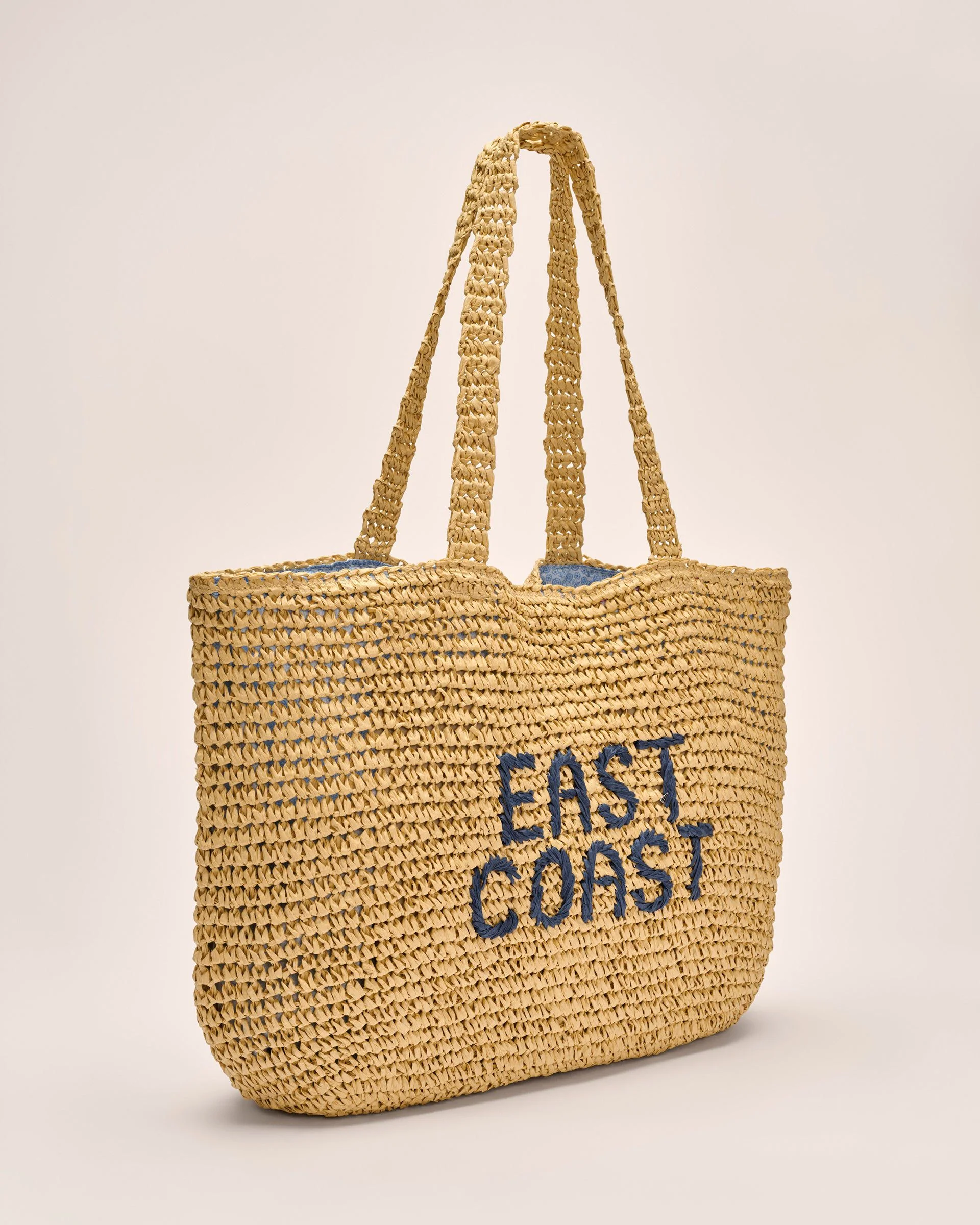 Coastal Woven Tote Bag