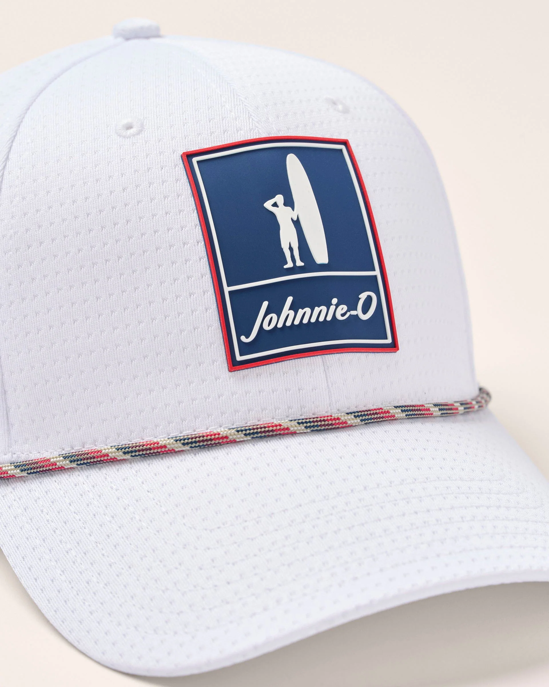 Johnnie-O Square Logo Rope Hat