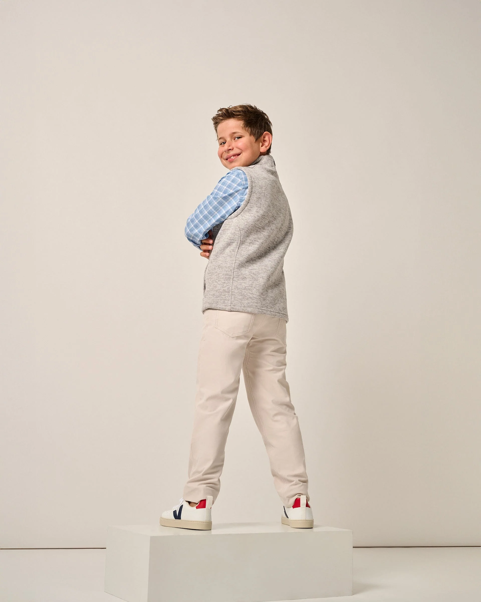 Denalis Jr. Double-Zip Fleece Vest