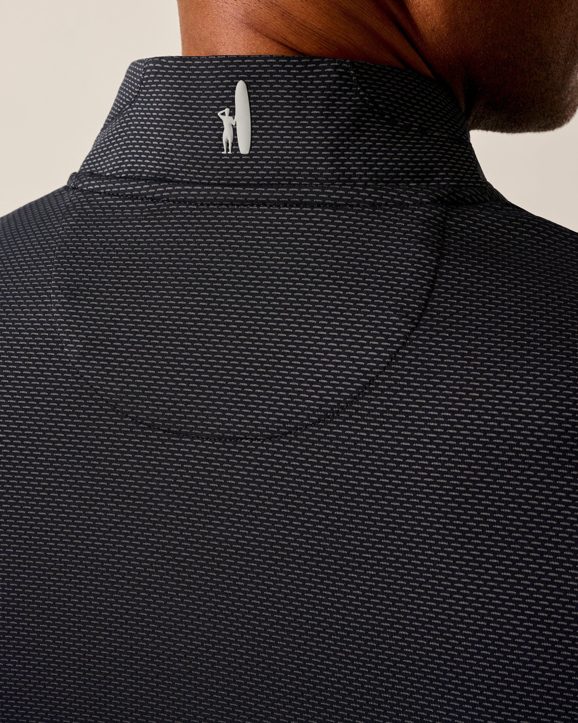 Jamie Jacquard Stretch 1/4-Zip Pullover