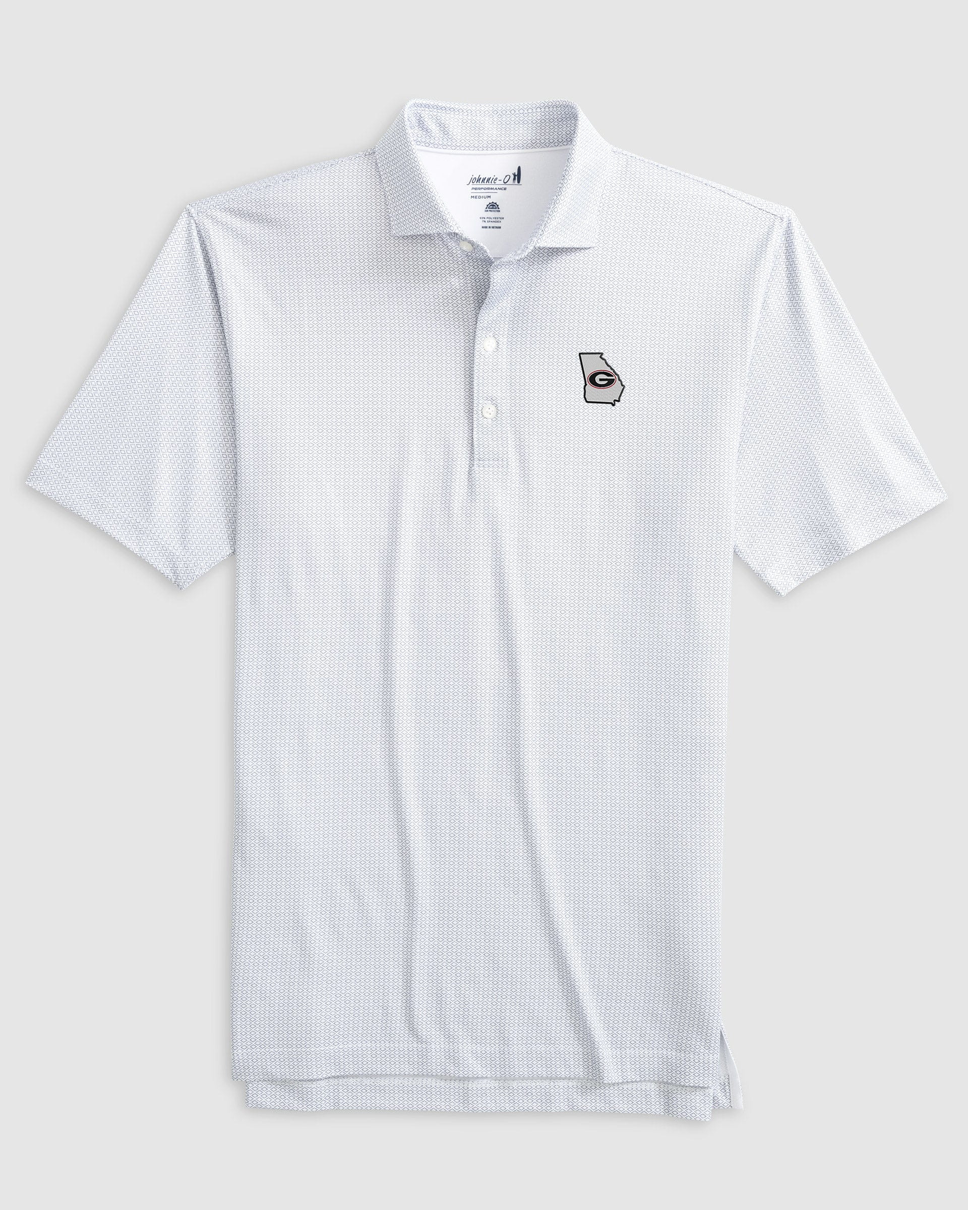Georgia Slade Performance Jersey Polo - State Logo