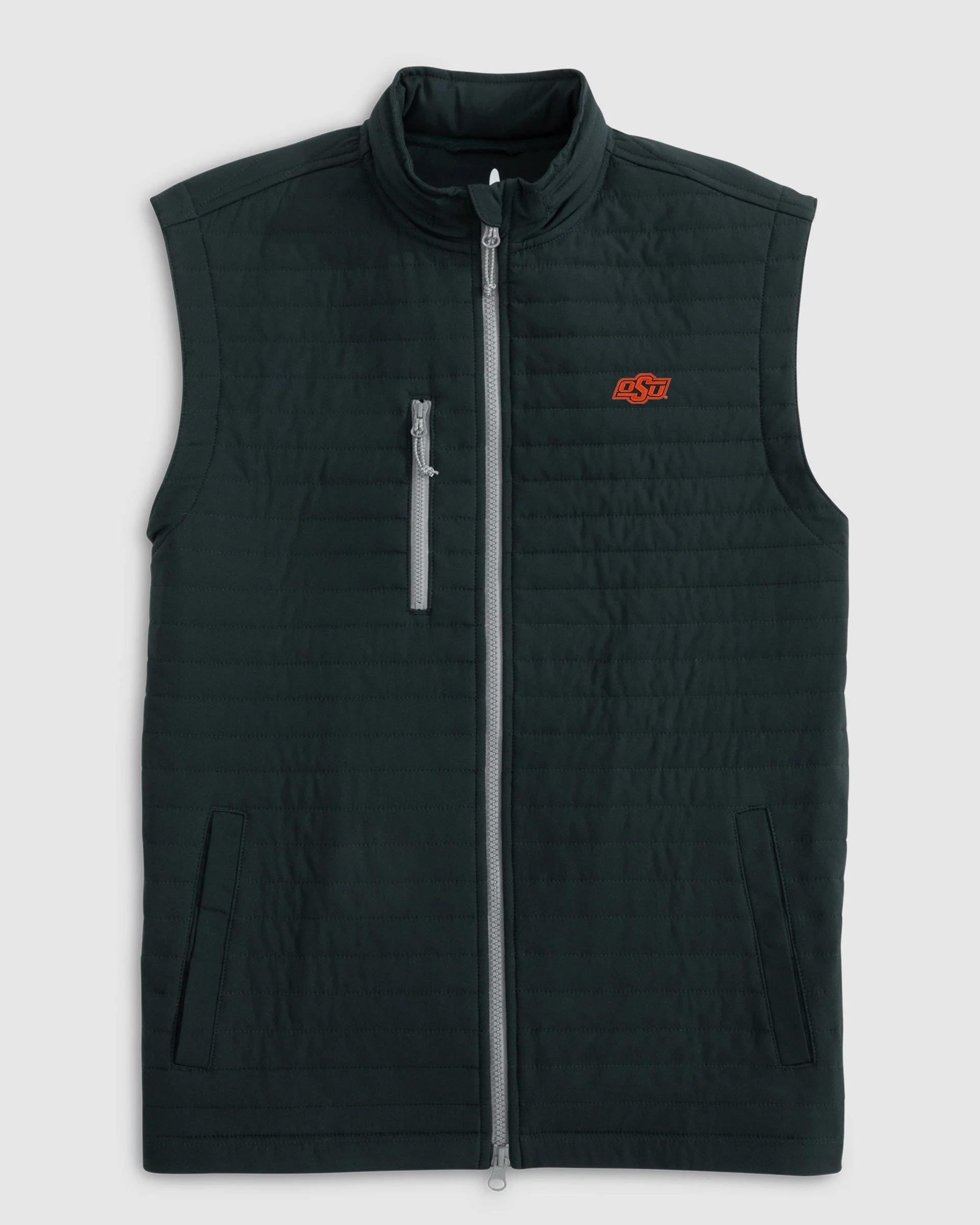 Oklahoma State Crosswind Quilted Performance Vest