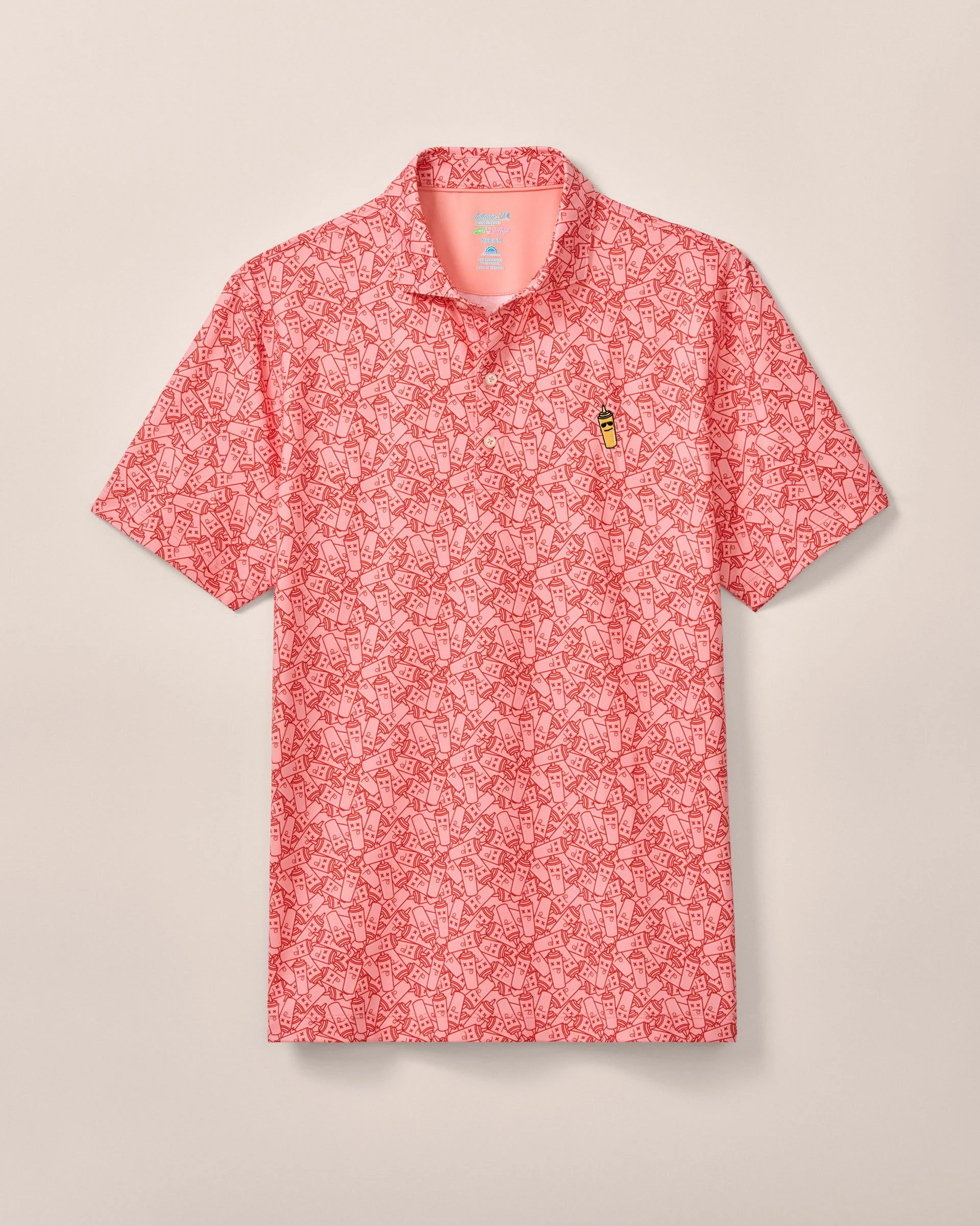 SWAG Golf x Johnnie-O Performance Polo - No Ketchup