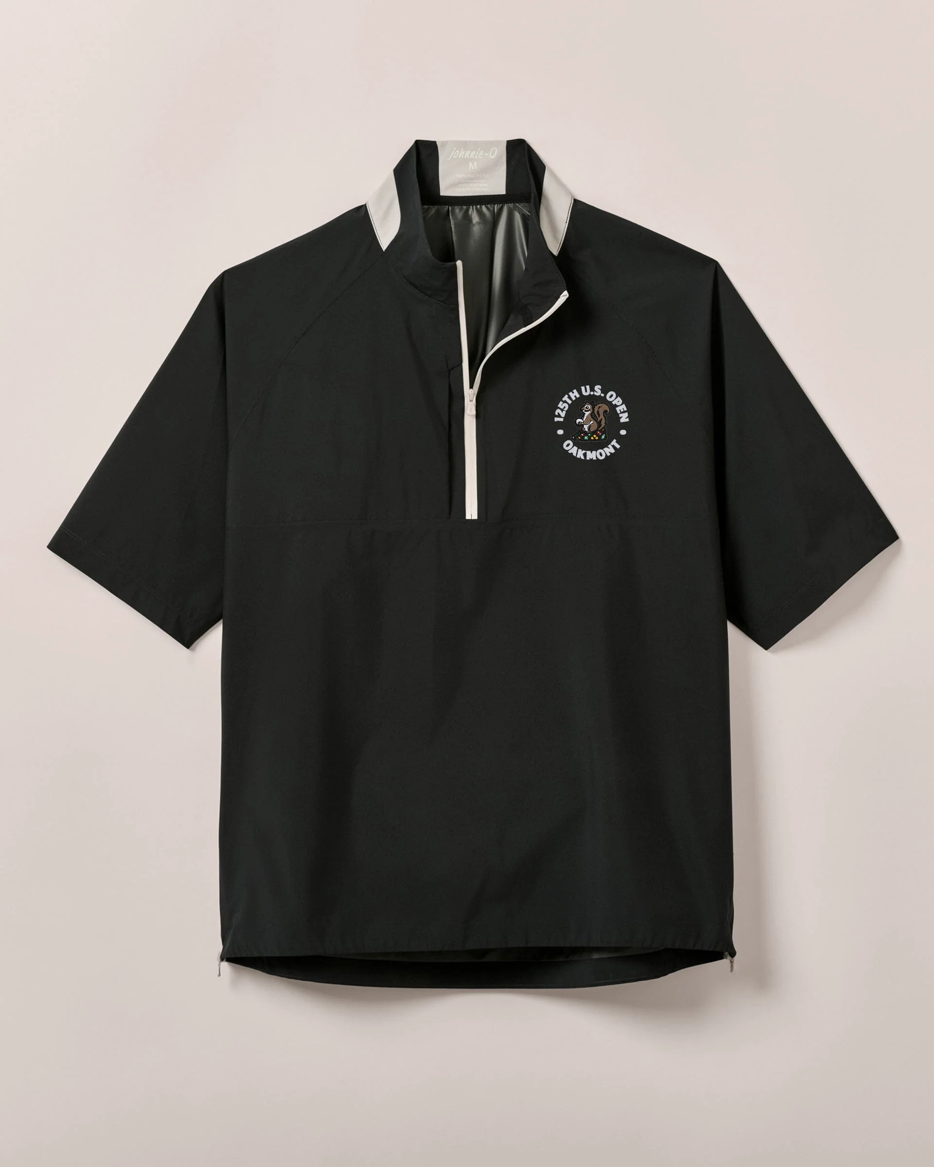 125th U.S. Open Stealth Stowable Short Sleeve Rain Jacket