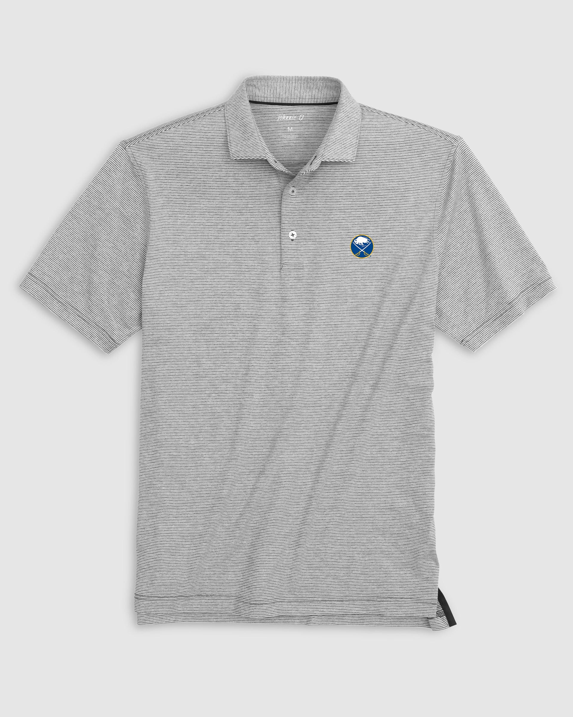 Buffalo Sabres Lyndonn Striped Jersey Performance Polo