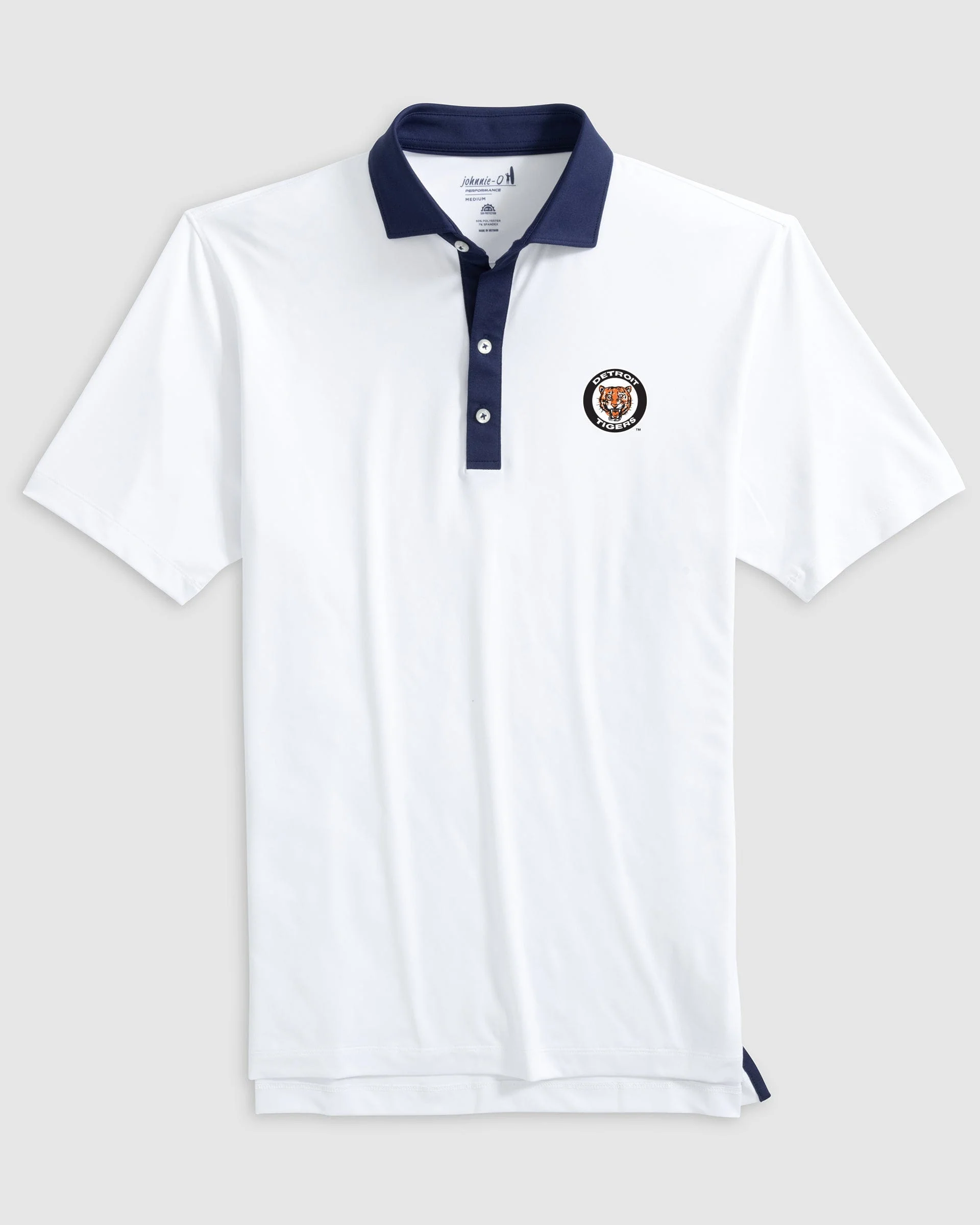 Detroit Tigers Ramos Performance Jersey Polo - Cooperstown Logo