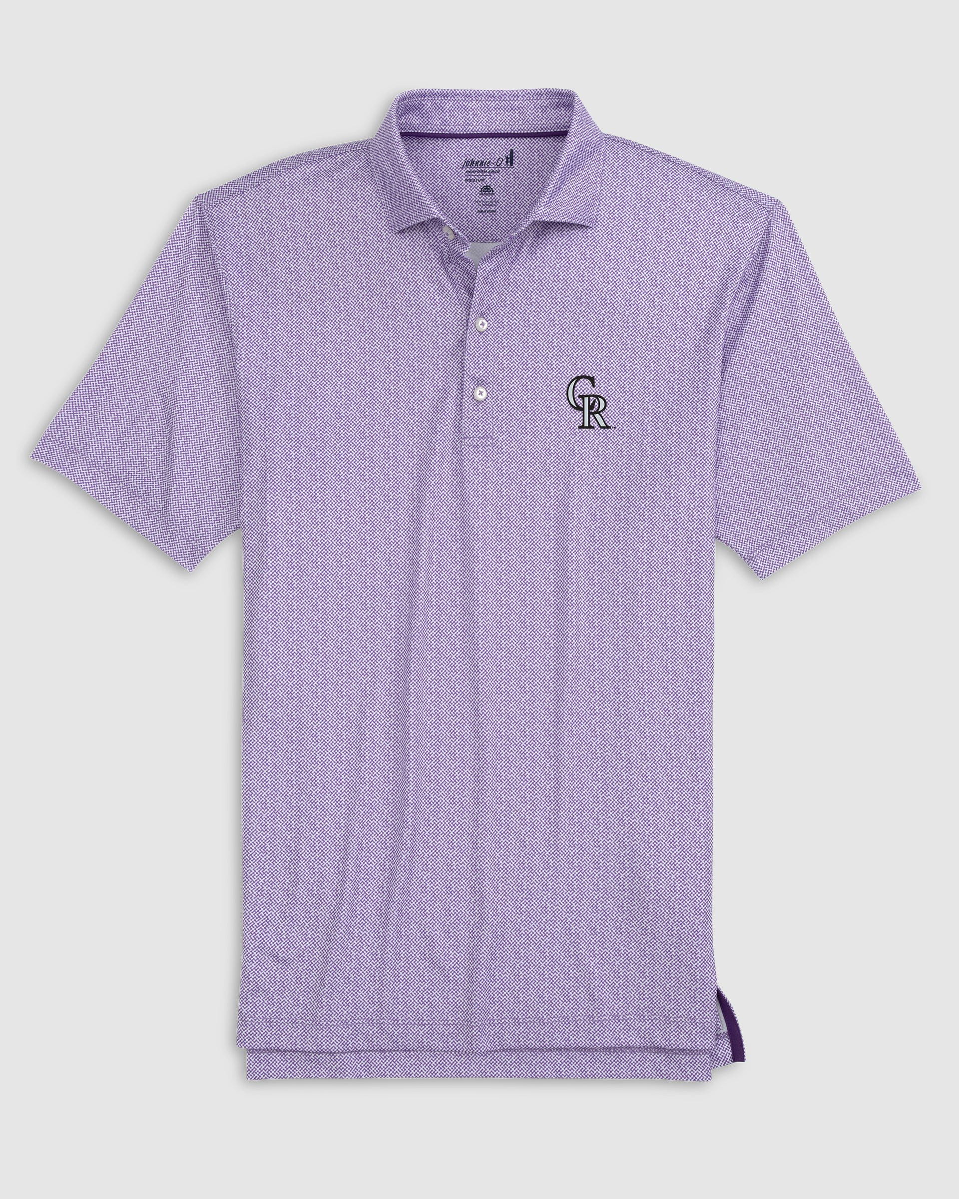 Colorado Rockies Hinson Printed Jersey Performance Polo