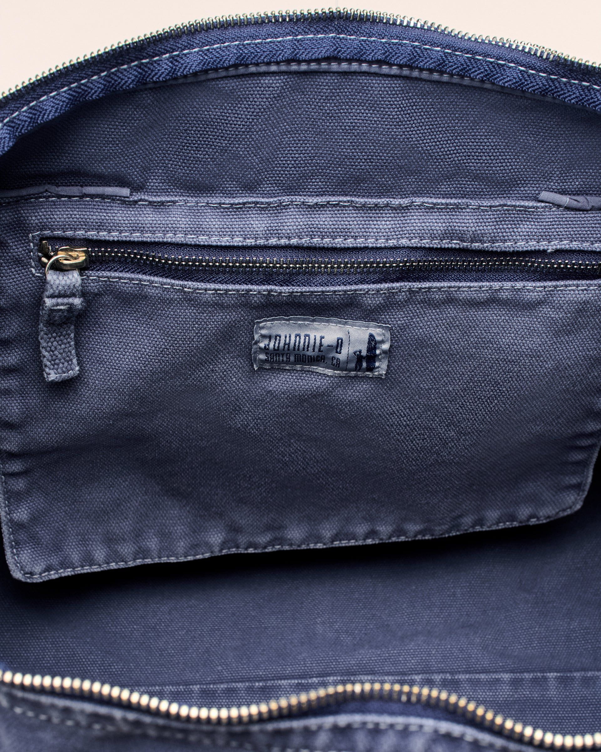Dyed Canvas Duffle Bag