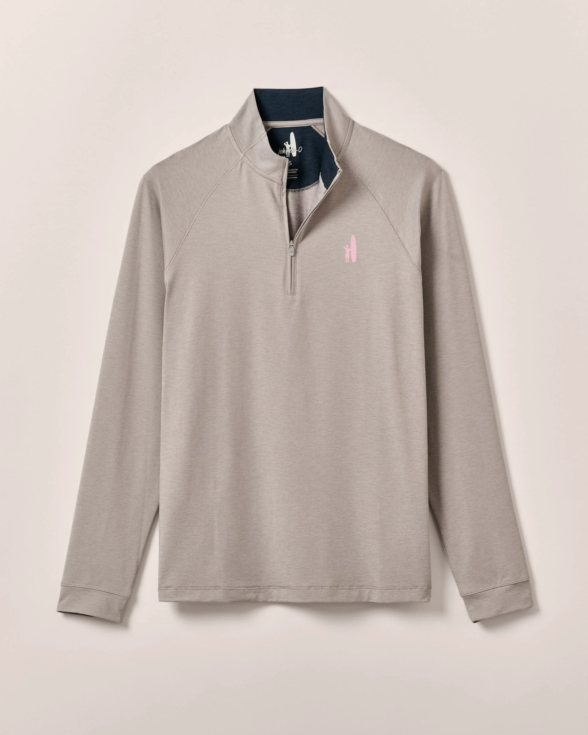 Custom Surfer Logo Freeborne Performance 1/4 Zip Pullover
