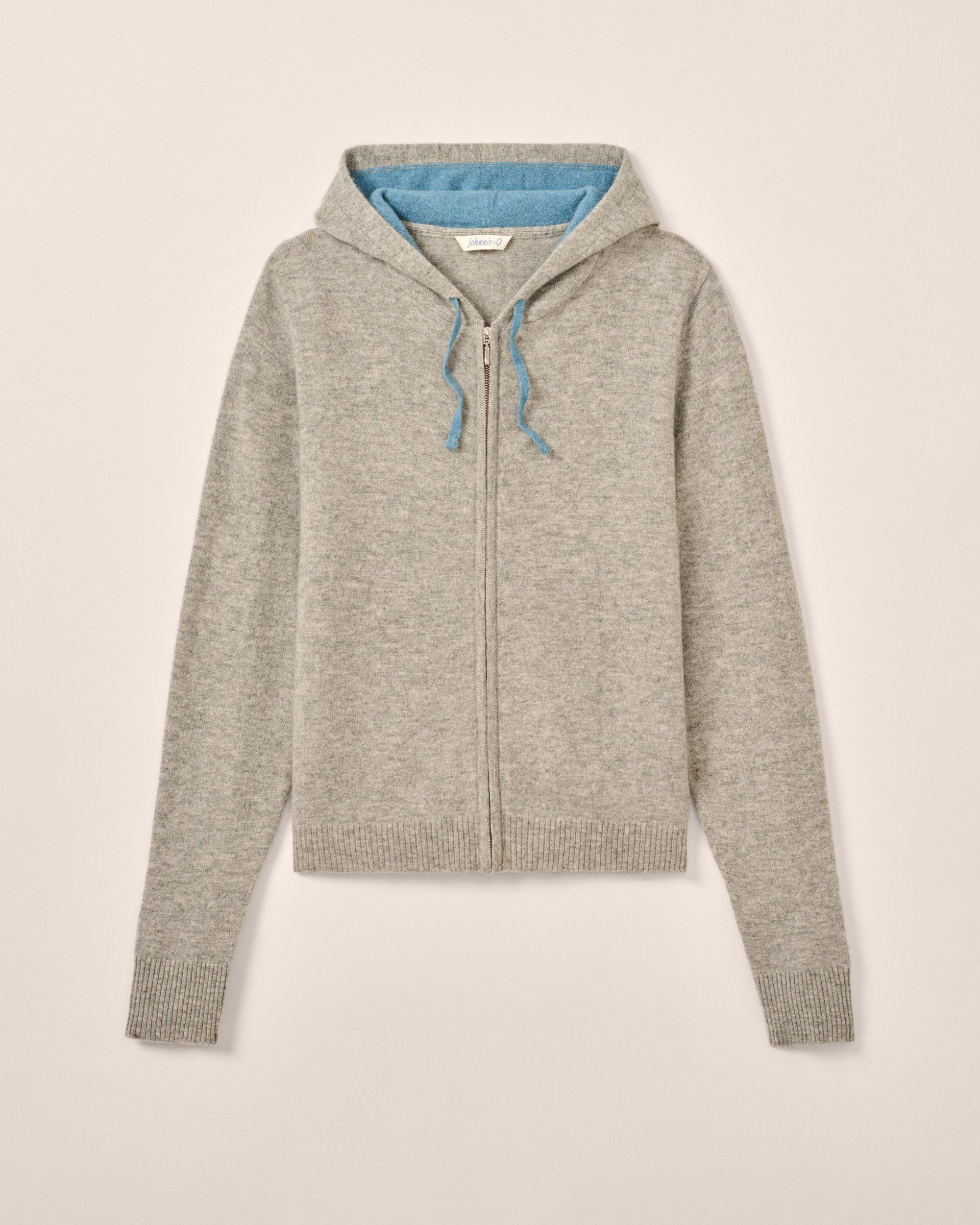 Amanda Cashmere Full Zip Hooded Sweater