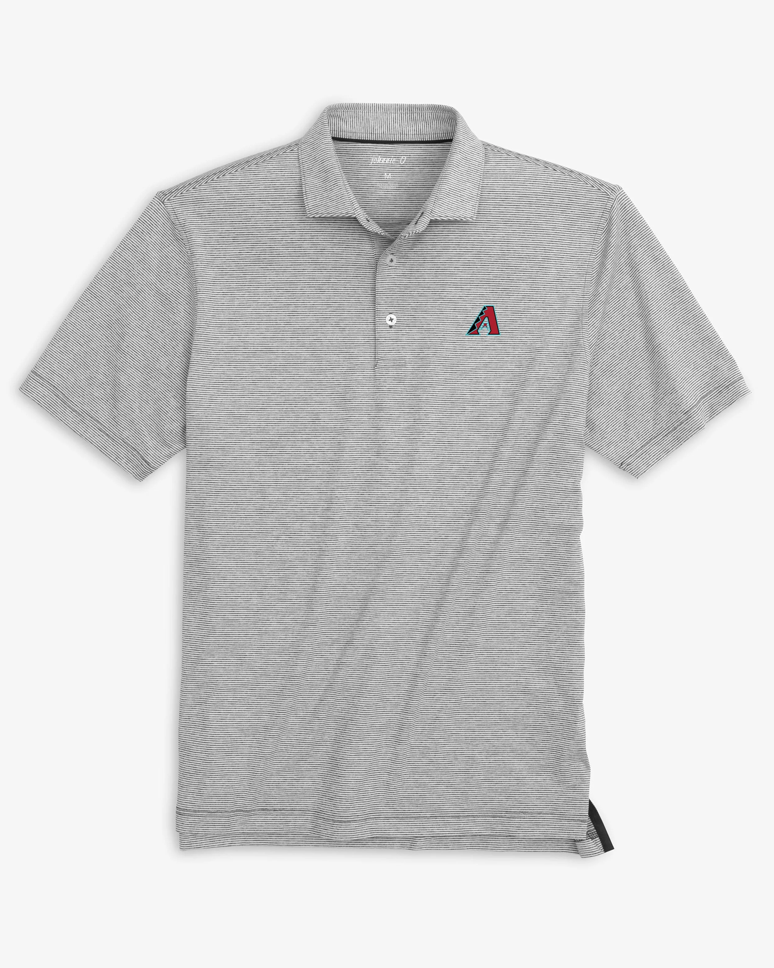 Arizona Lyndonn Striped Jersey Performance Polo