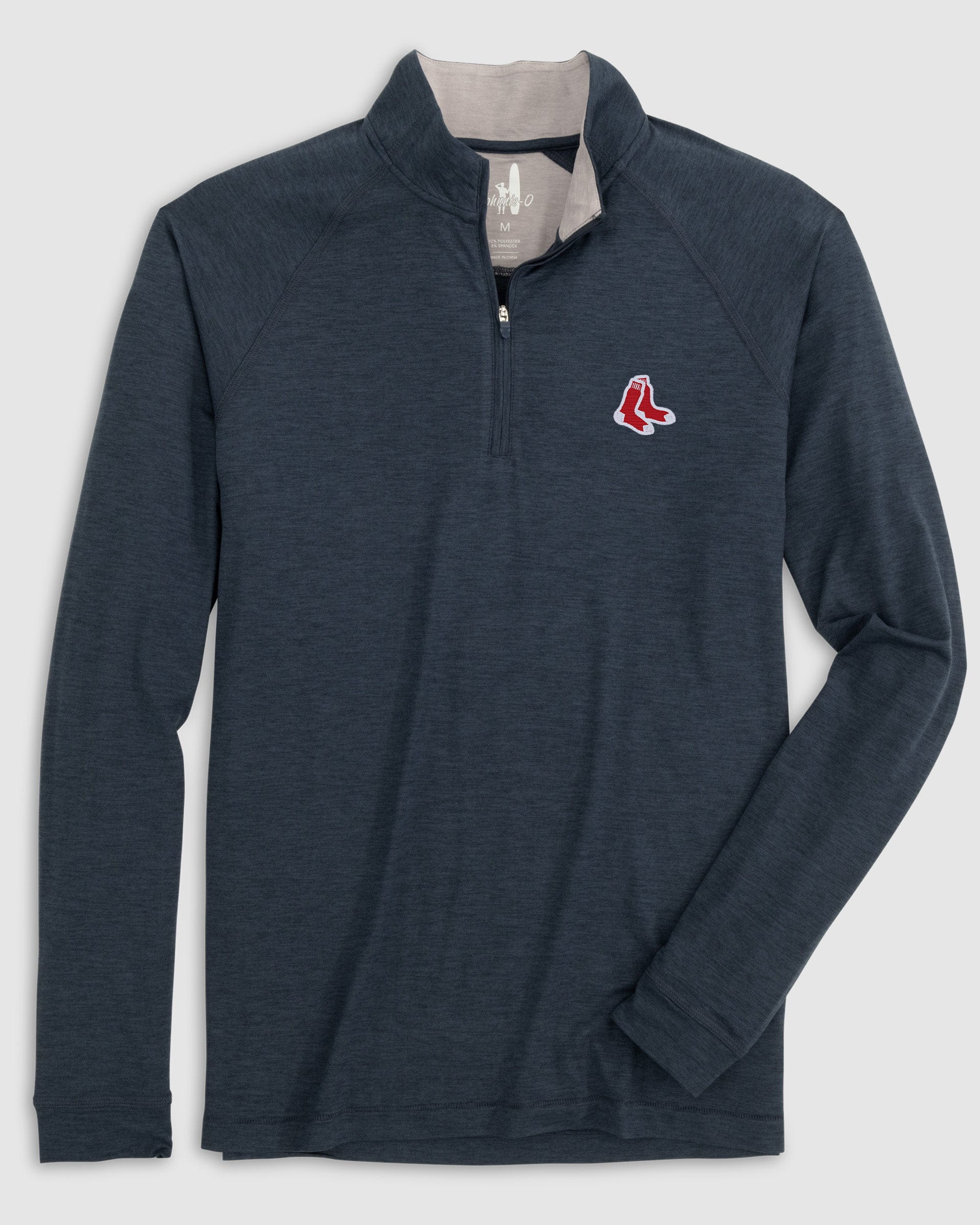 Boston Red Sox Freeborne Performance 1/4 Zip - Cooperstown Logo