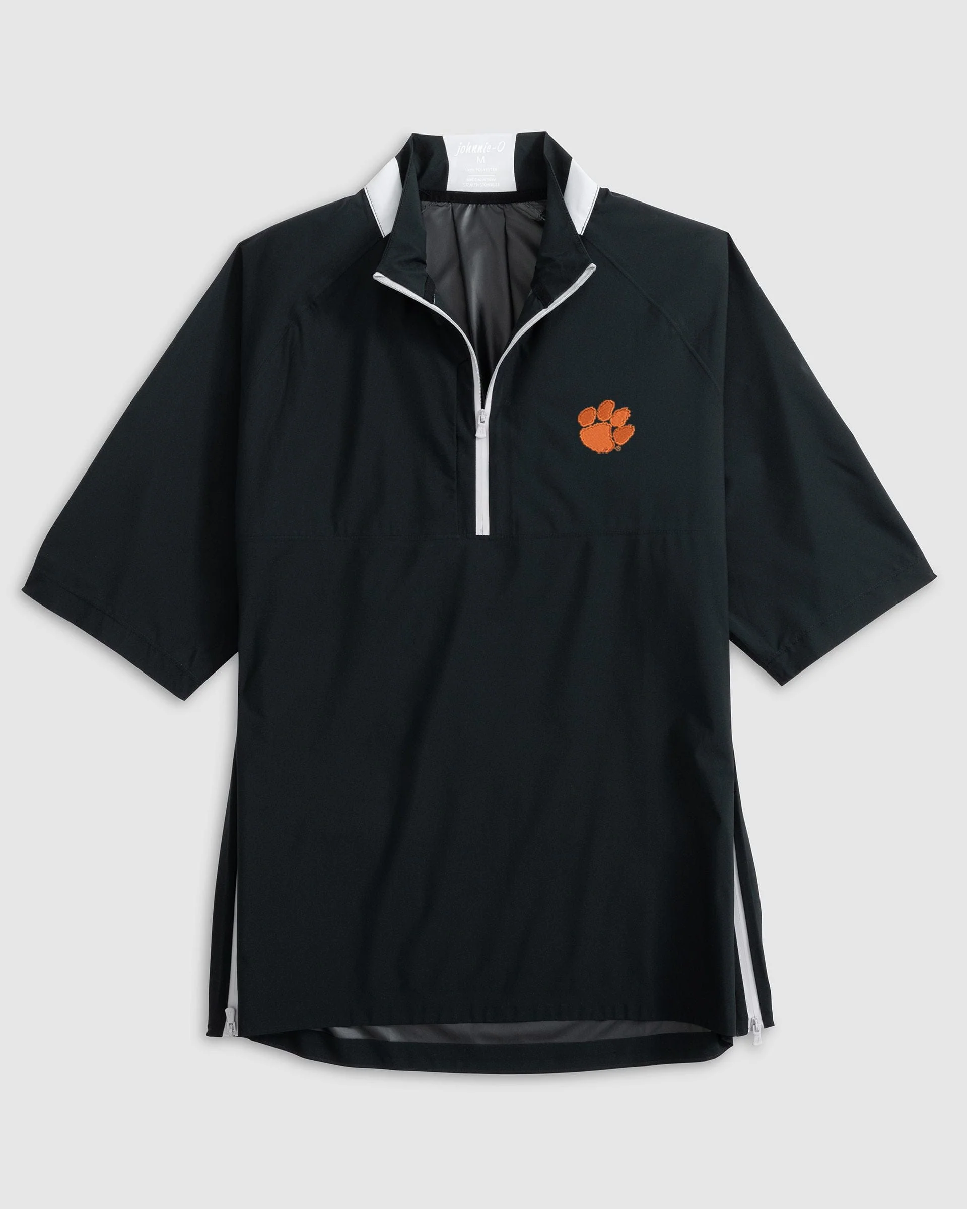 Clemson Stealth Stowable Packable Rain Jacket