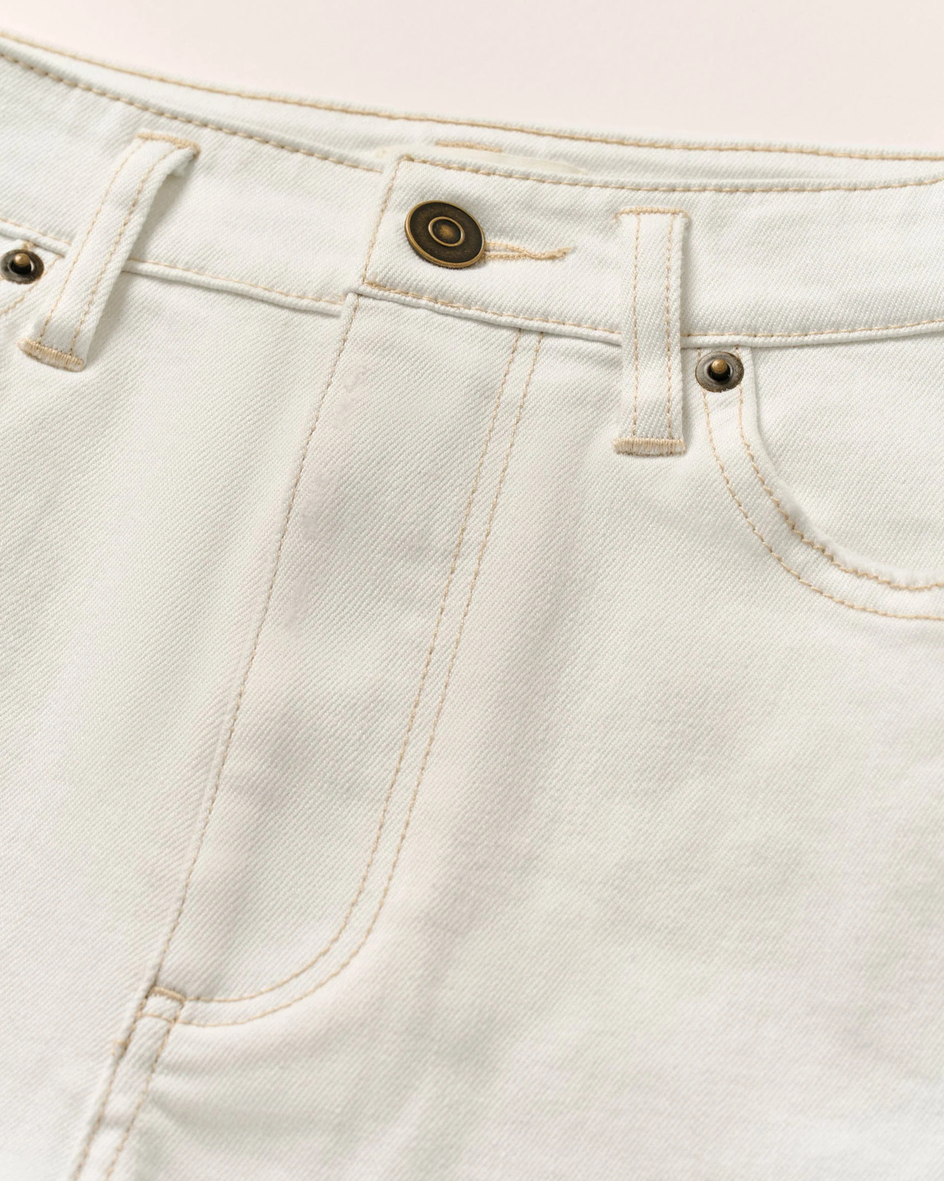 Analise Recycled Denim Cut-Off Short