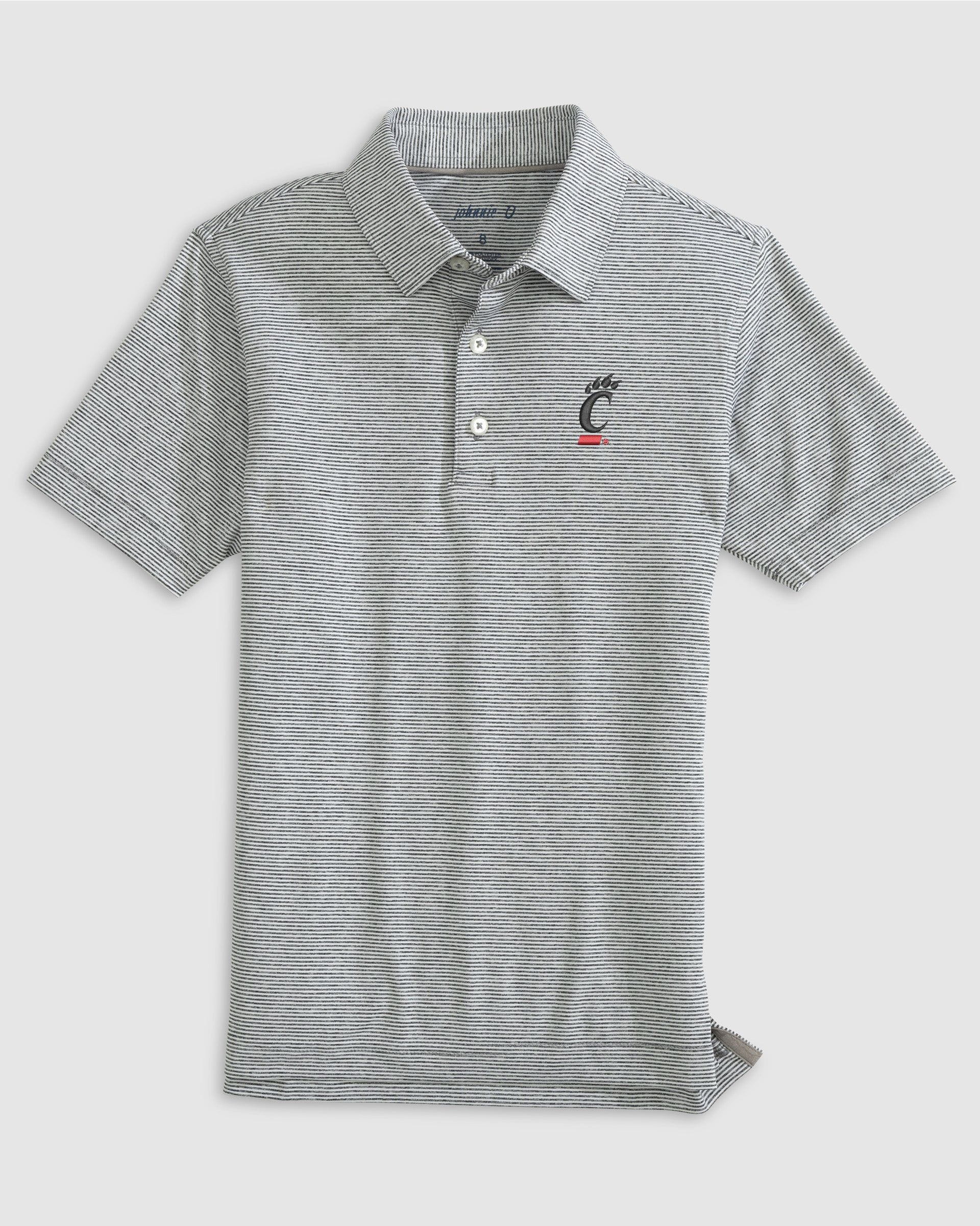 Cincinnati Lyndonn Jr. Striped Jersey Performance Polo