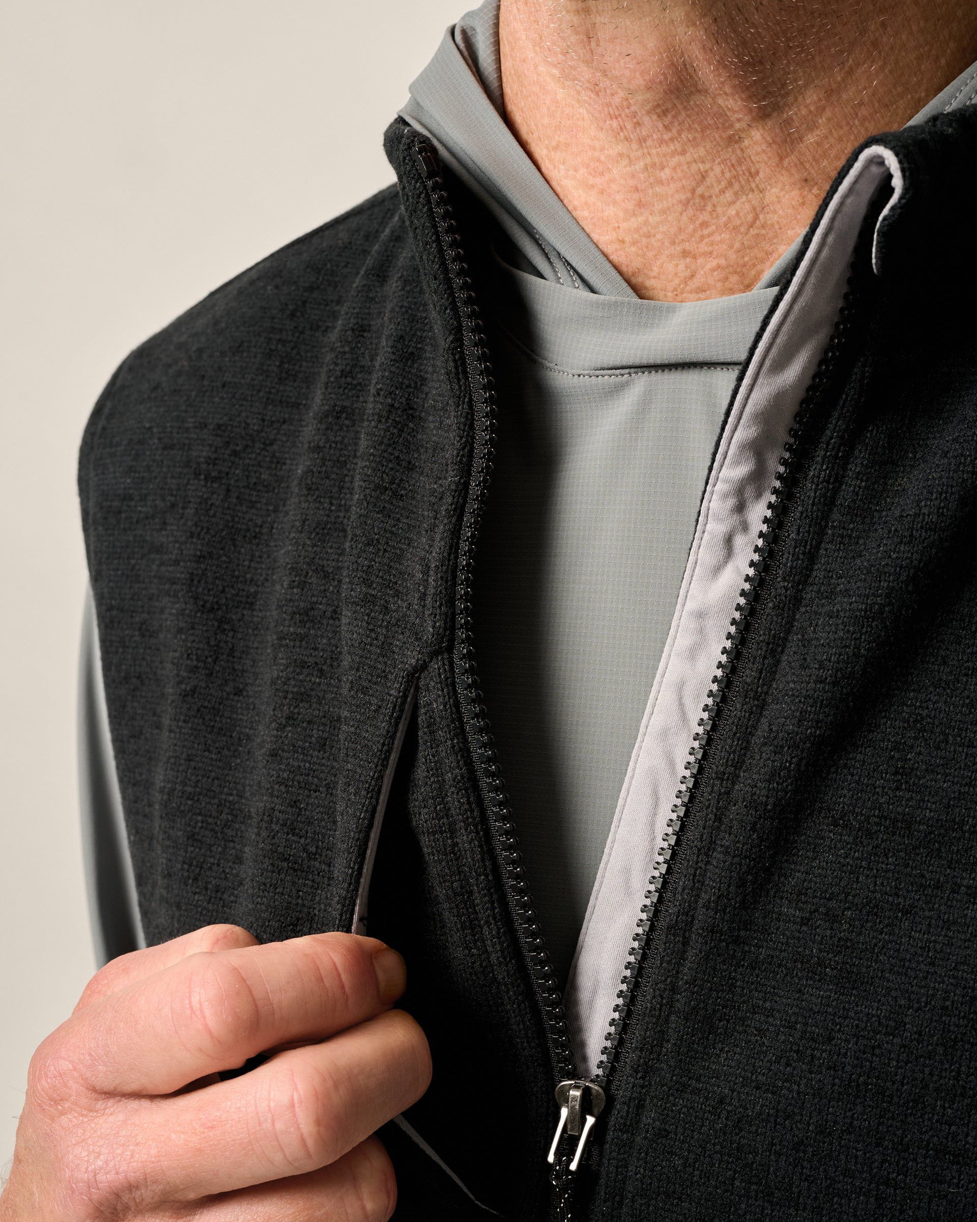 Denalis Double-Zip Fleece Vest