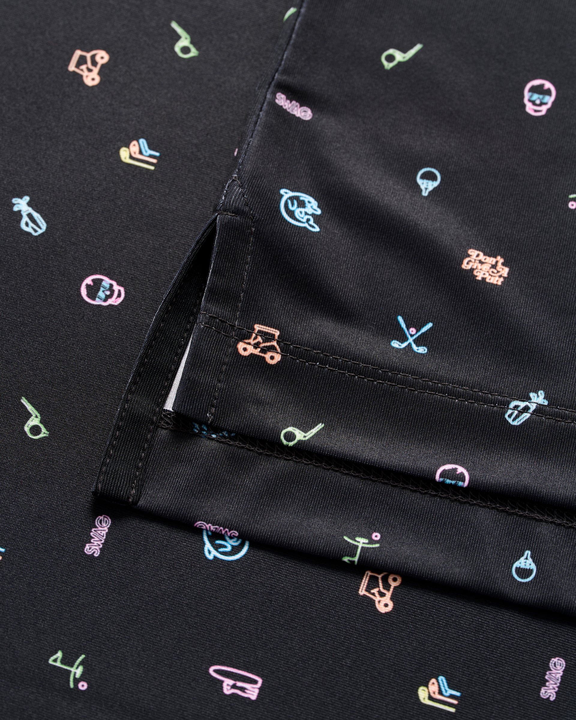 SWAG Golf x Johnnie-O Performance Polo - Neon Nights
