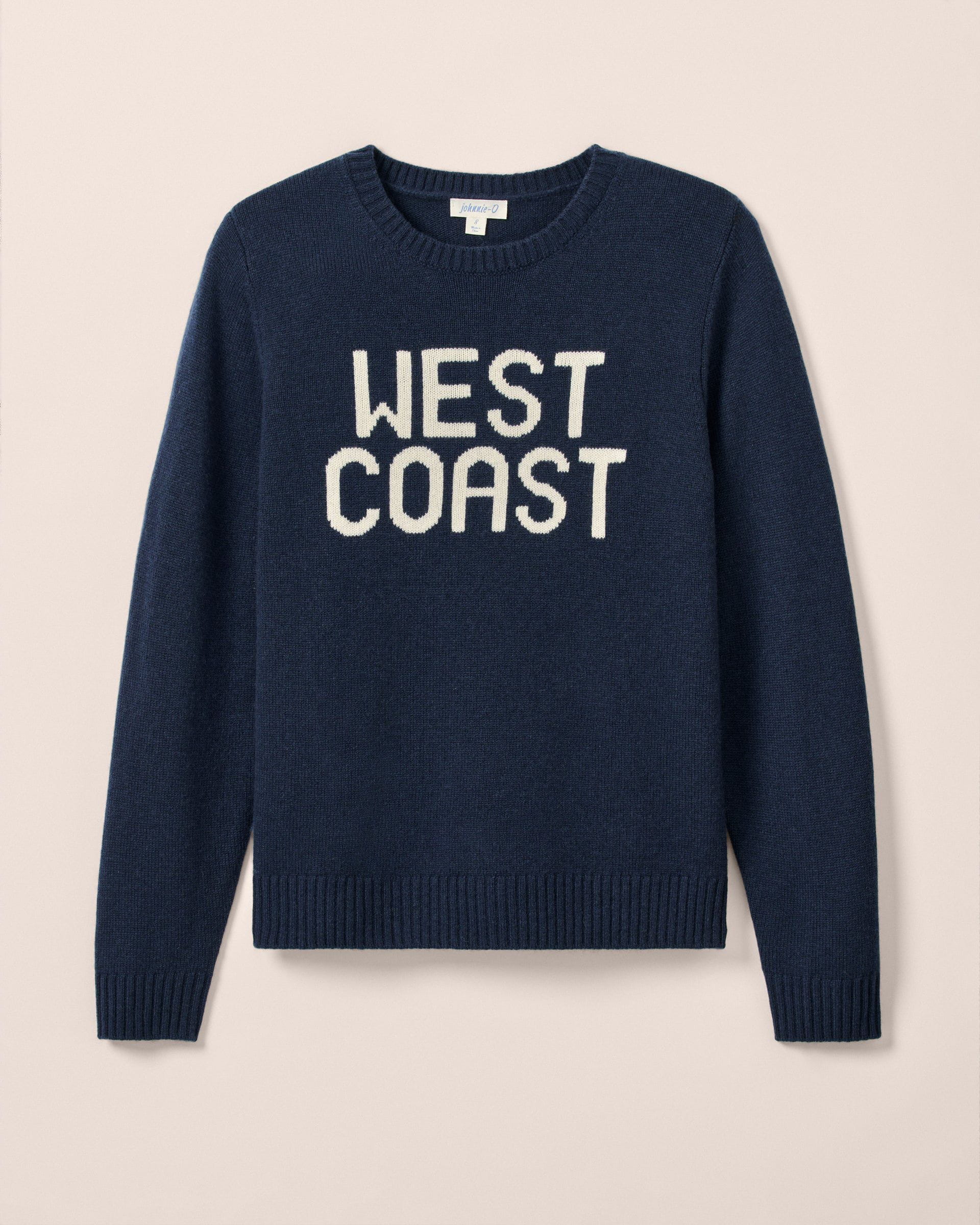 Coastal Cashmere Blend Crewneck Sweater