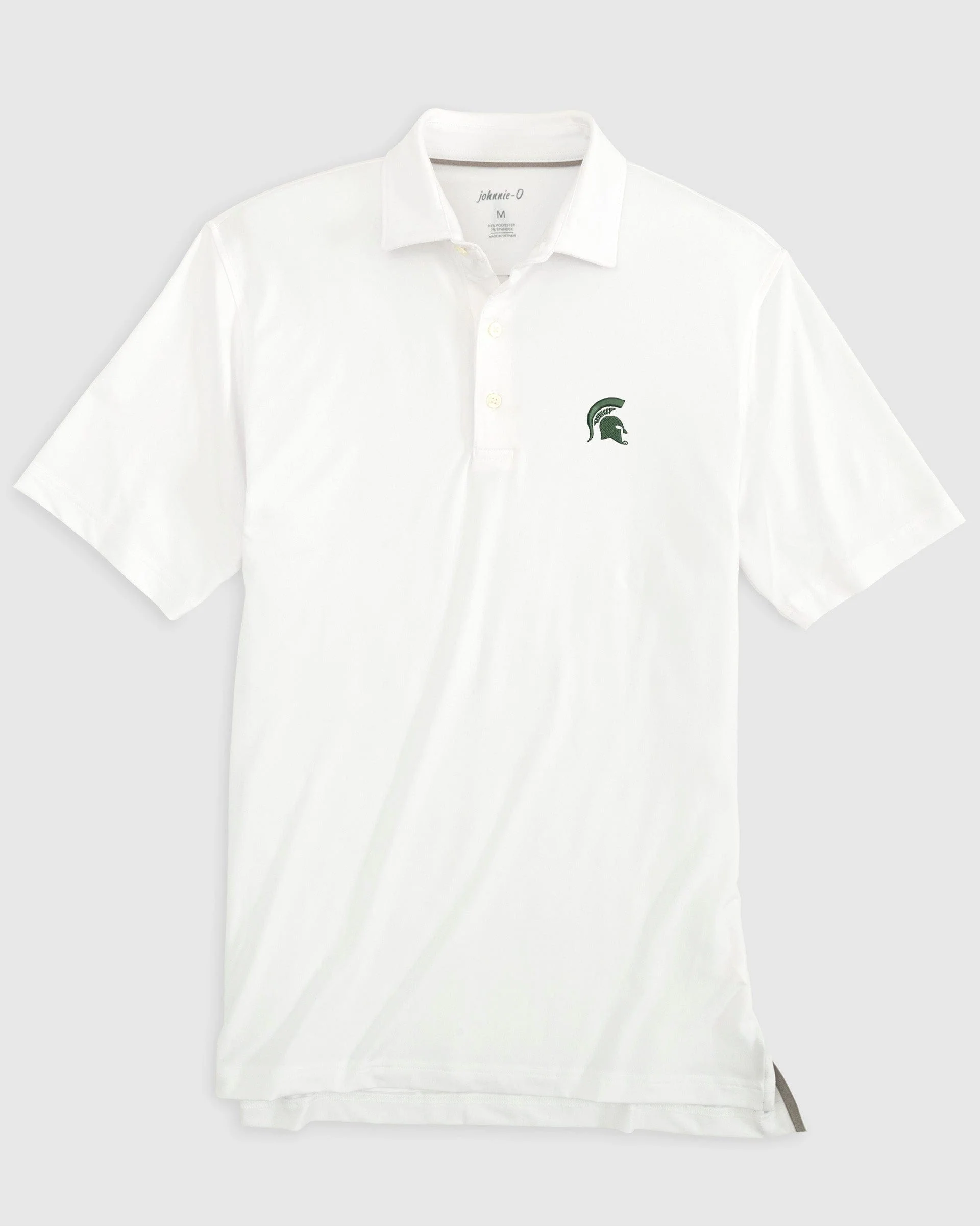 Michigan State Birdie Jersey Performance Polo - Spartan Logo