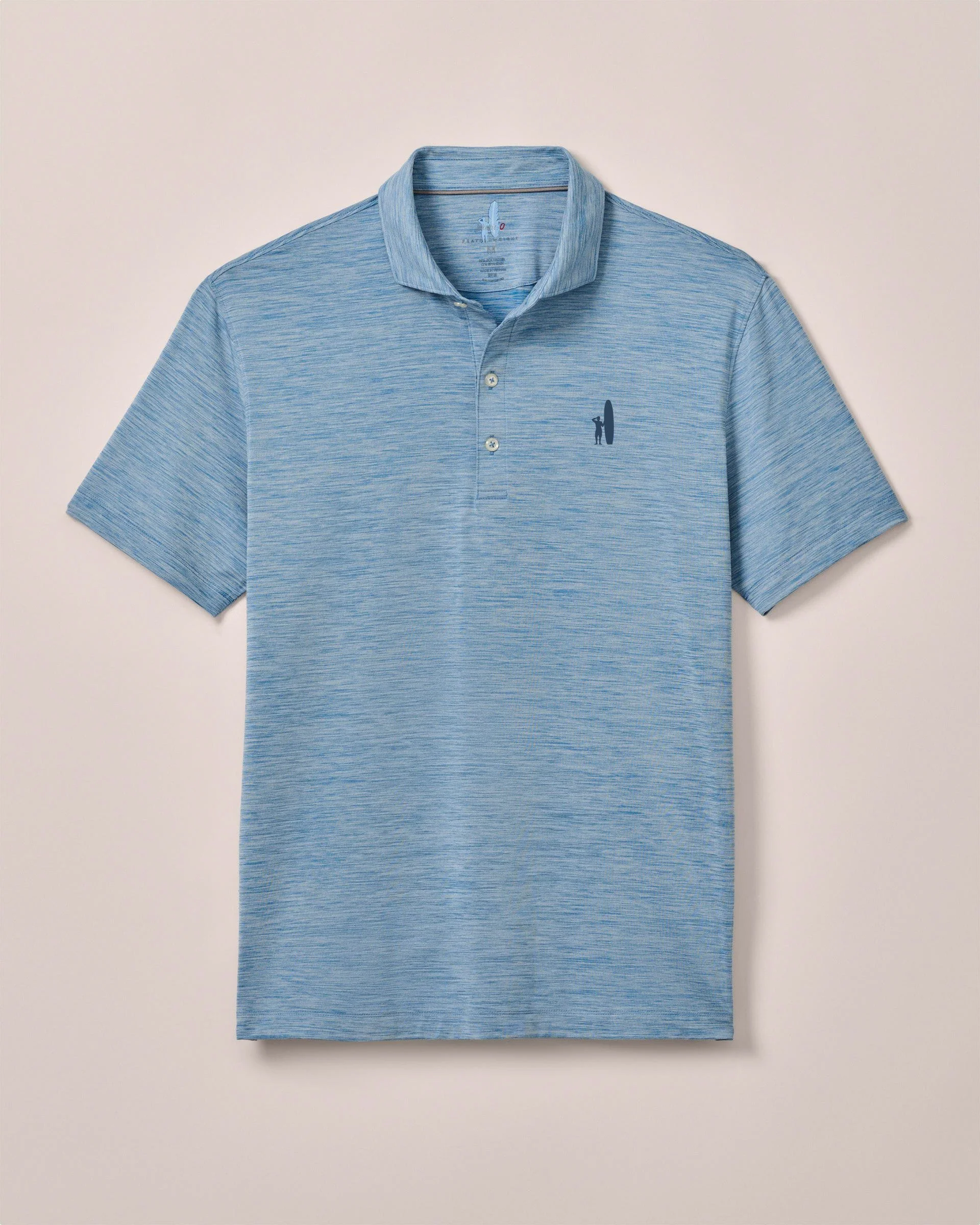 Custom Surfer Logo Huronn Featherweight Performance Polo