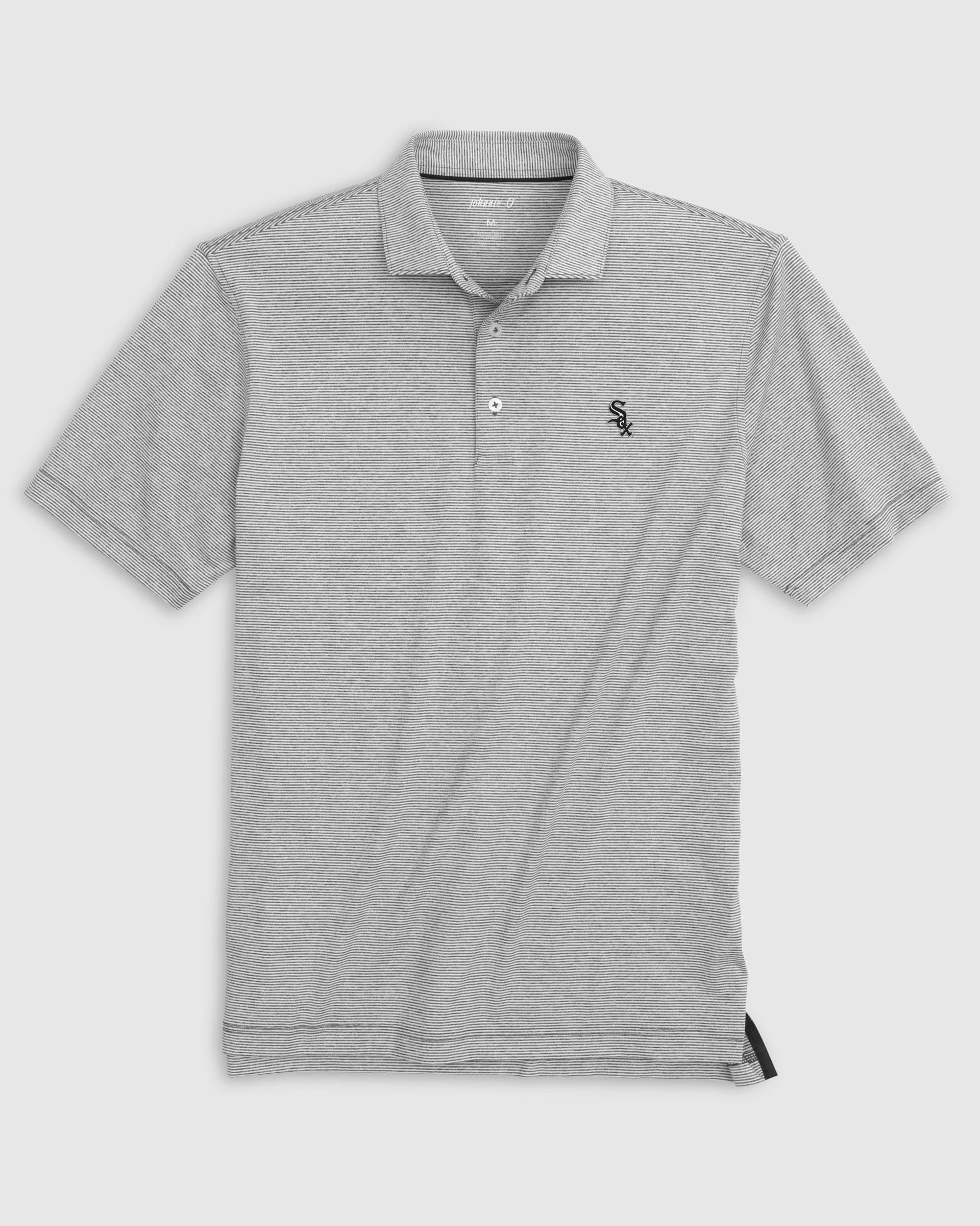 Chicago White Sox Lyndonn Striped Jersey Performance Polo