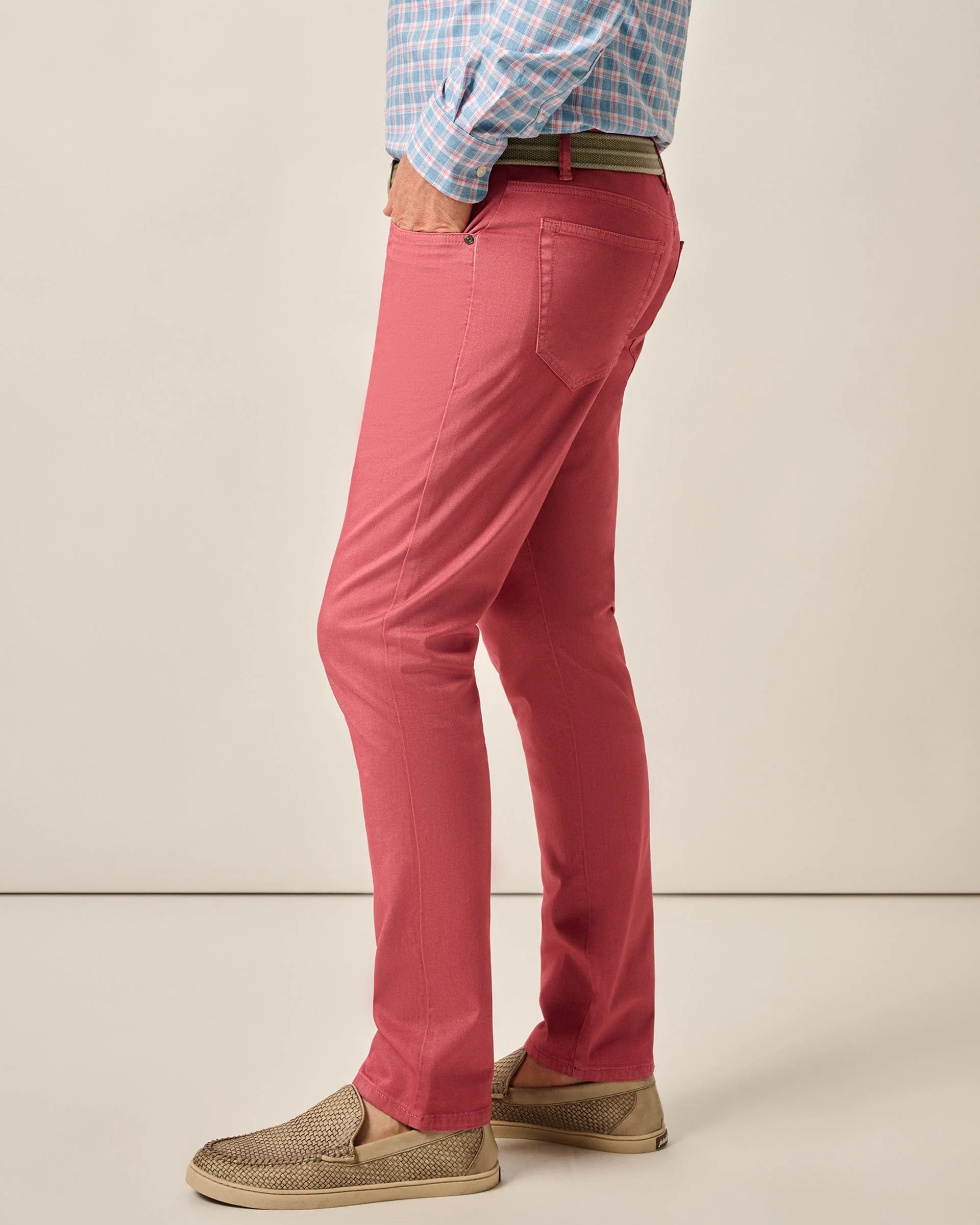 Carmel Sateen 5-Pocket Pants
