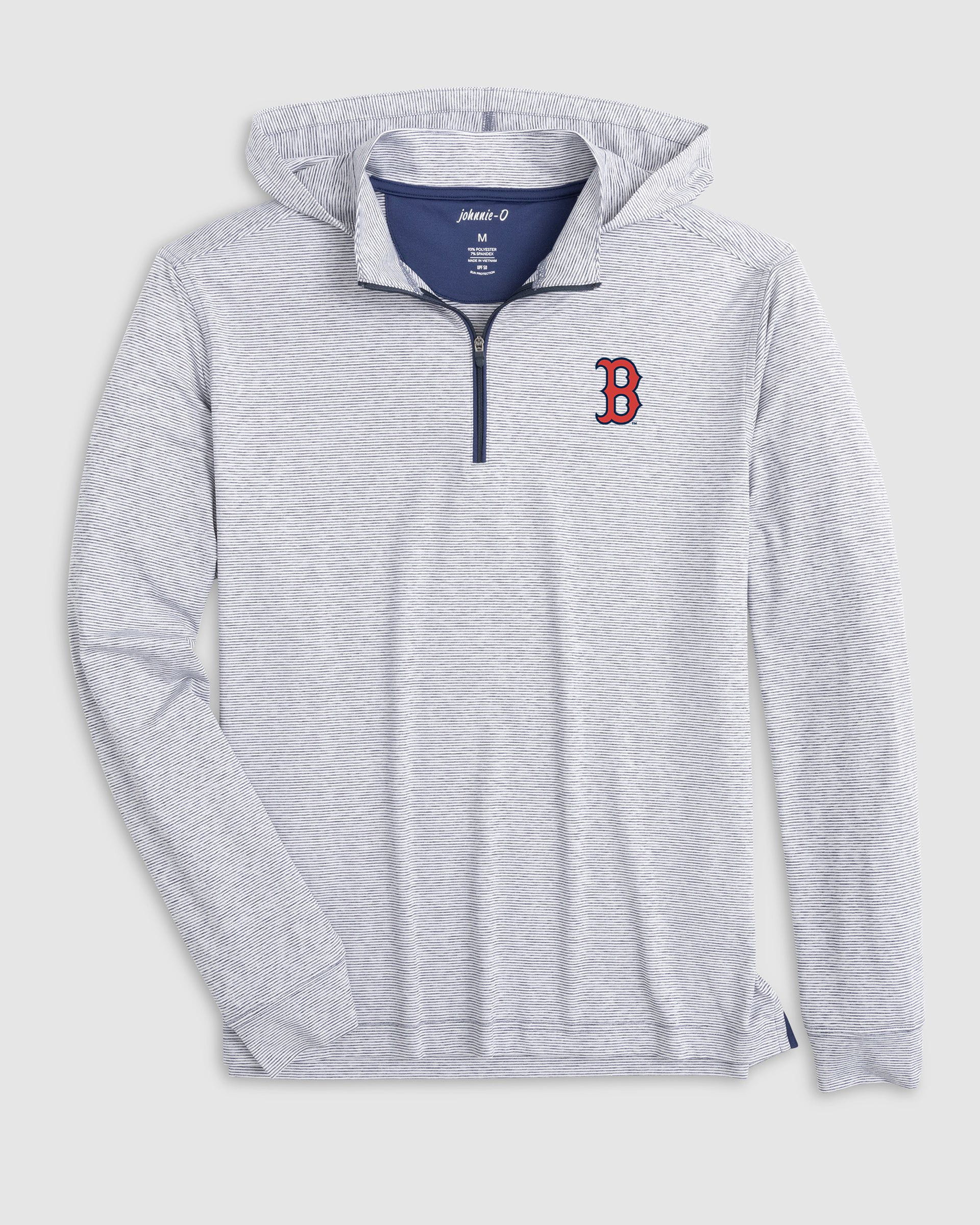 Boston Red Sox Hybrid Performance 1/4 Zip Hoodie