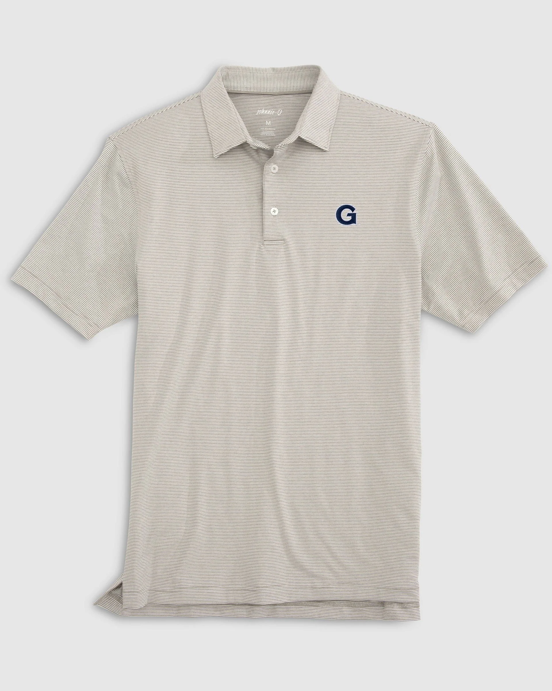 Georgetown Lyndonn Striped Jersey Performance Polo