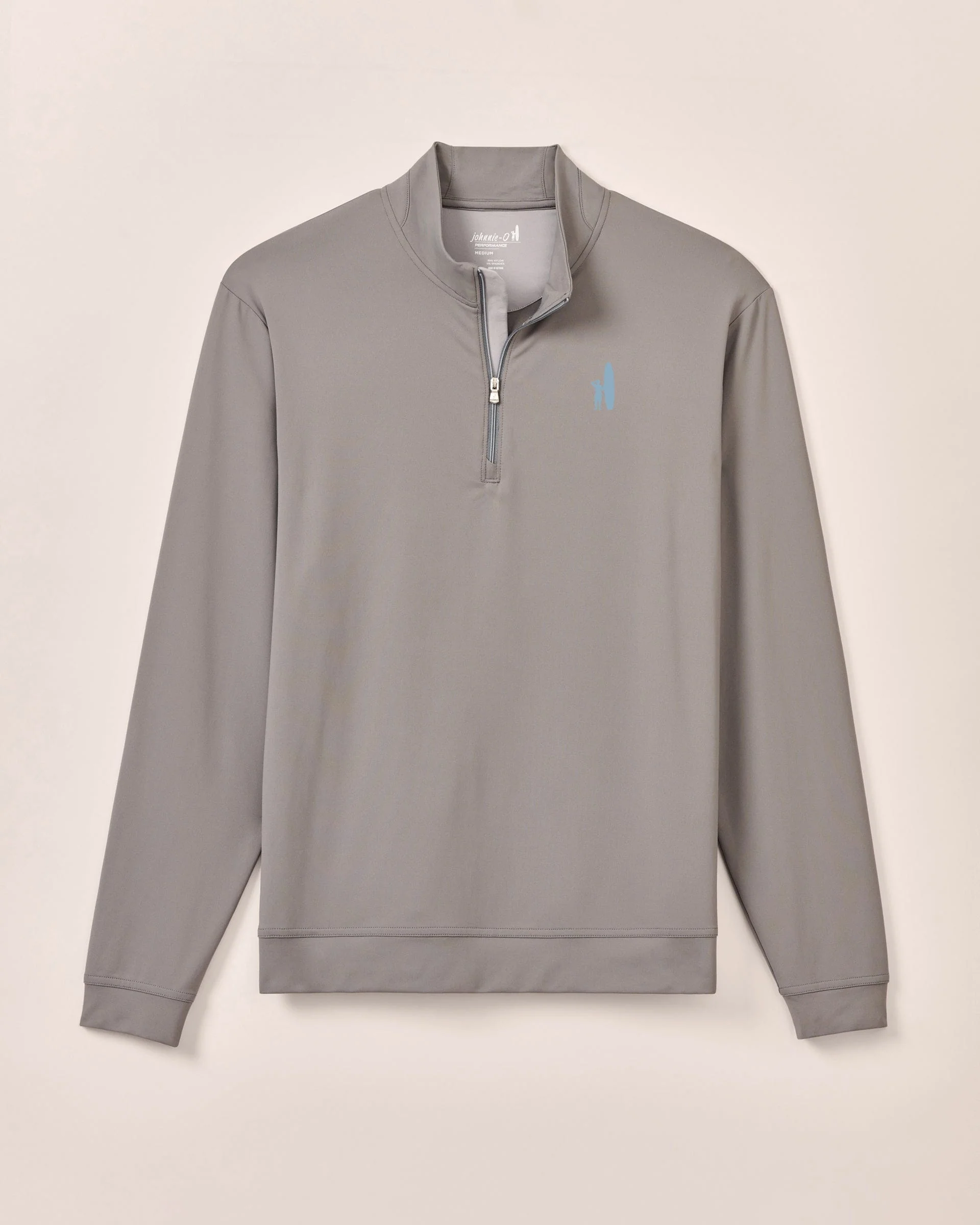 Custom Surfer Logo Motion Performance 1/4 Zip