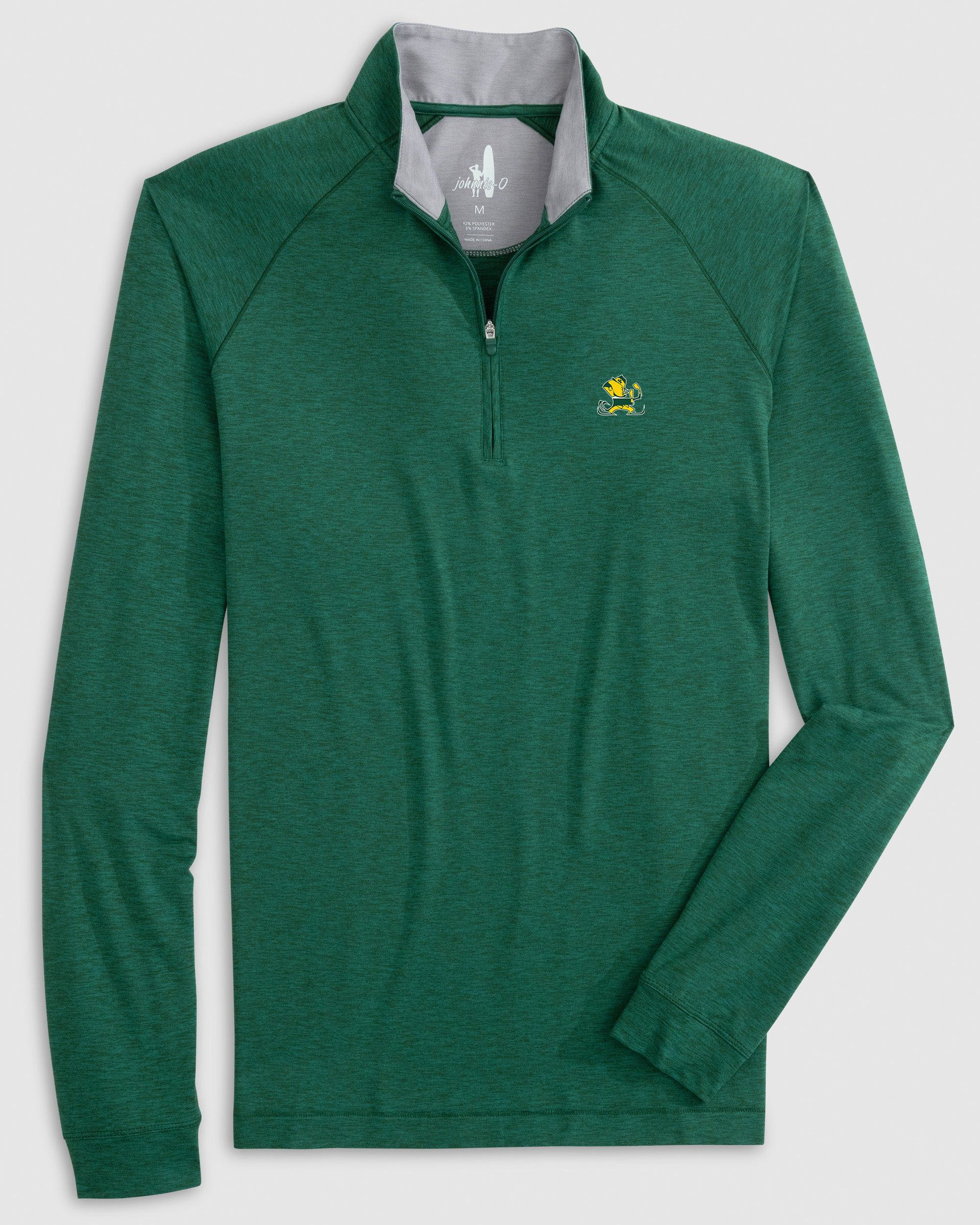 Notre Dame Freeborne Performance 1/4 Zip - Vintage Logo