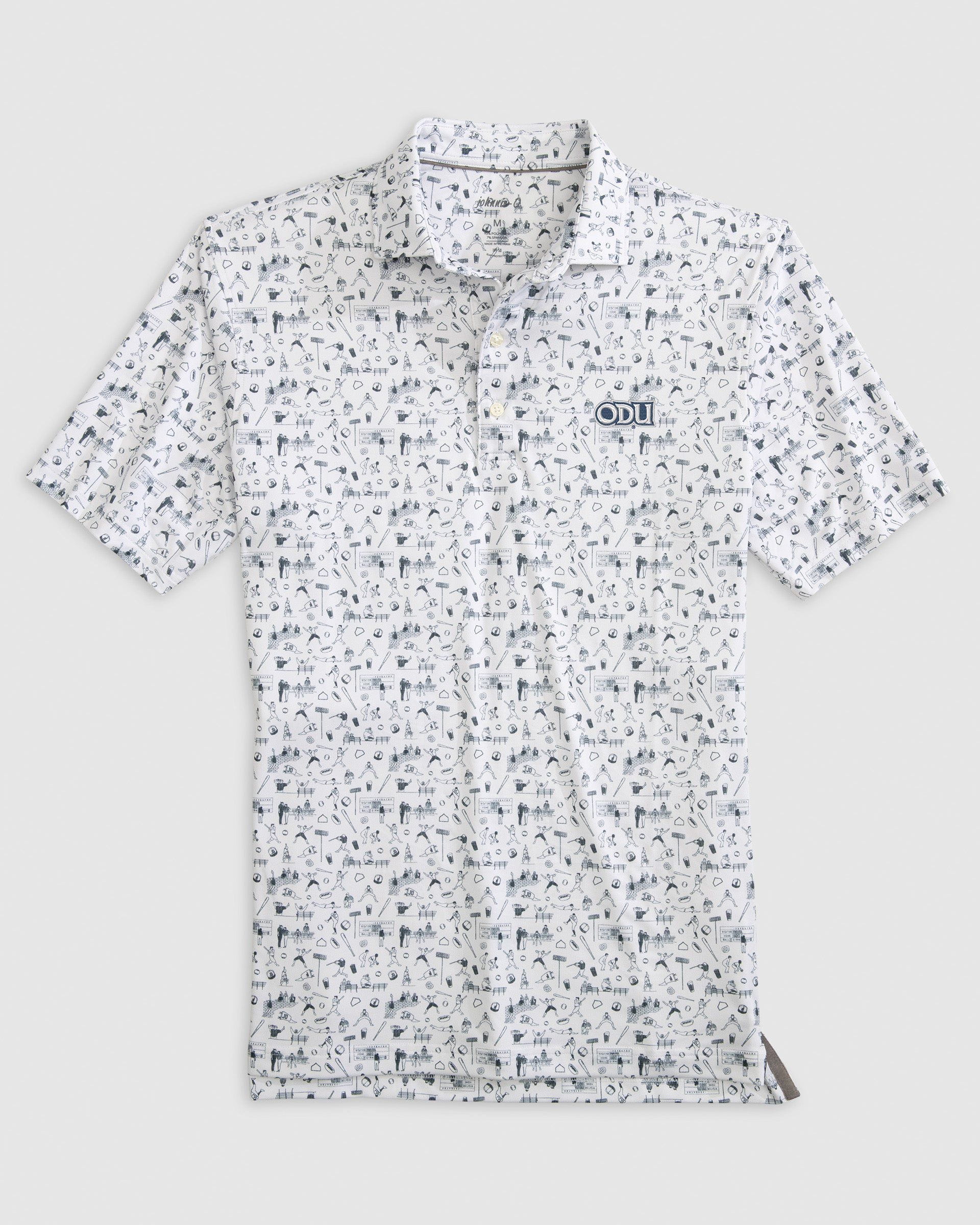Old Dominion Ballpark Printed Performance Jersey Polo