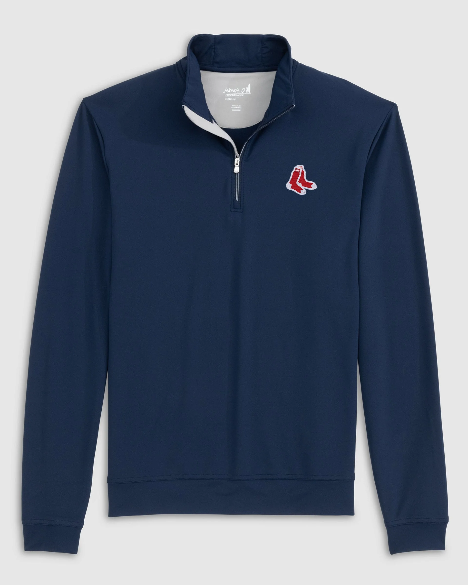 Boston Red Sox Motion Performance 1/4 Zip - Cooperstown Logo