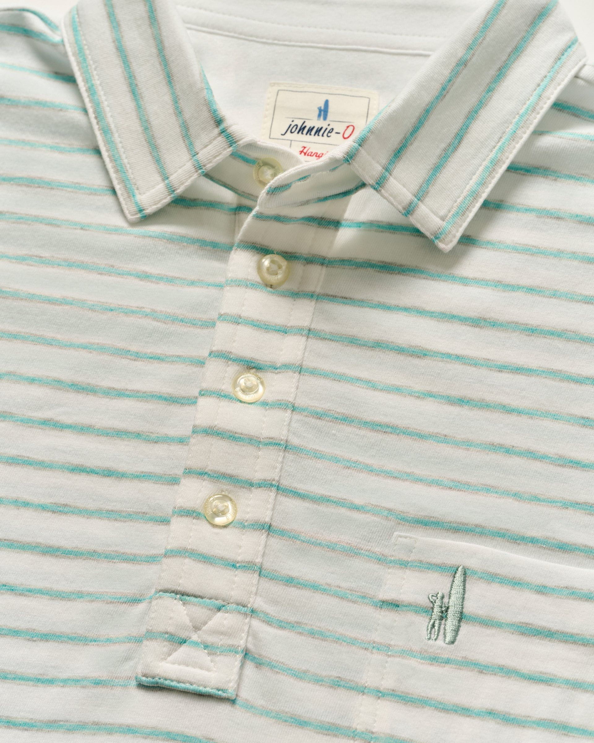 Original 4-Button Polo - Matthis Stripe