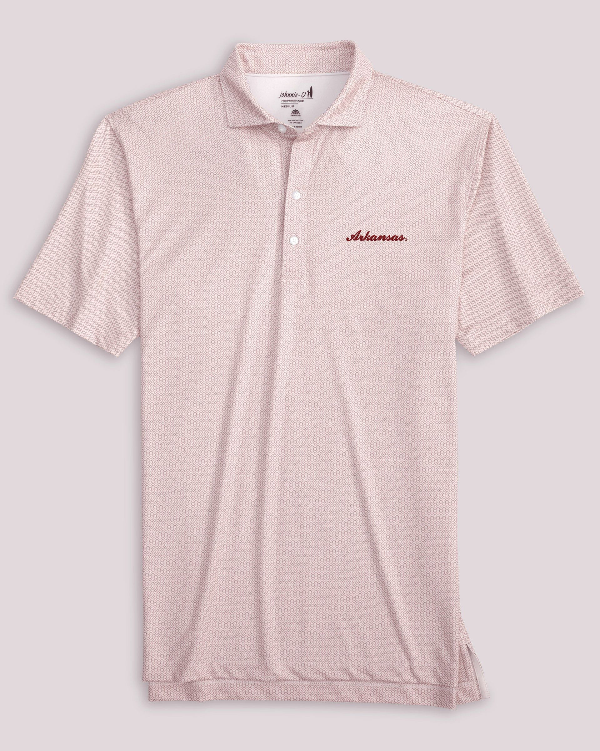 Arkansas Slade Performance Jersey Polo - Script Logo