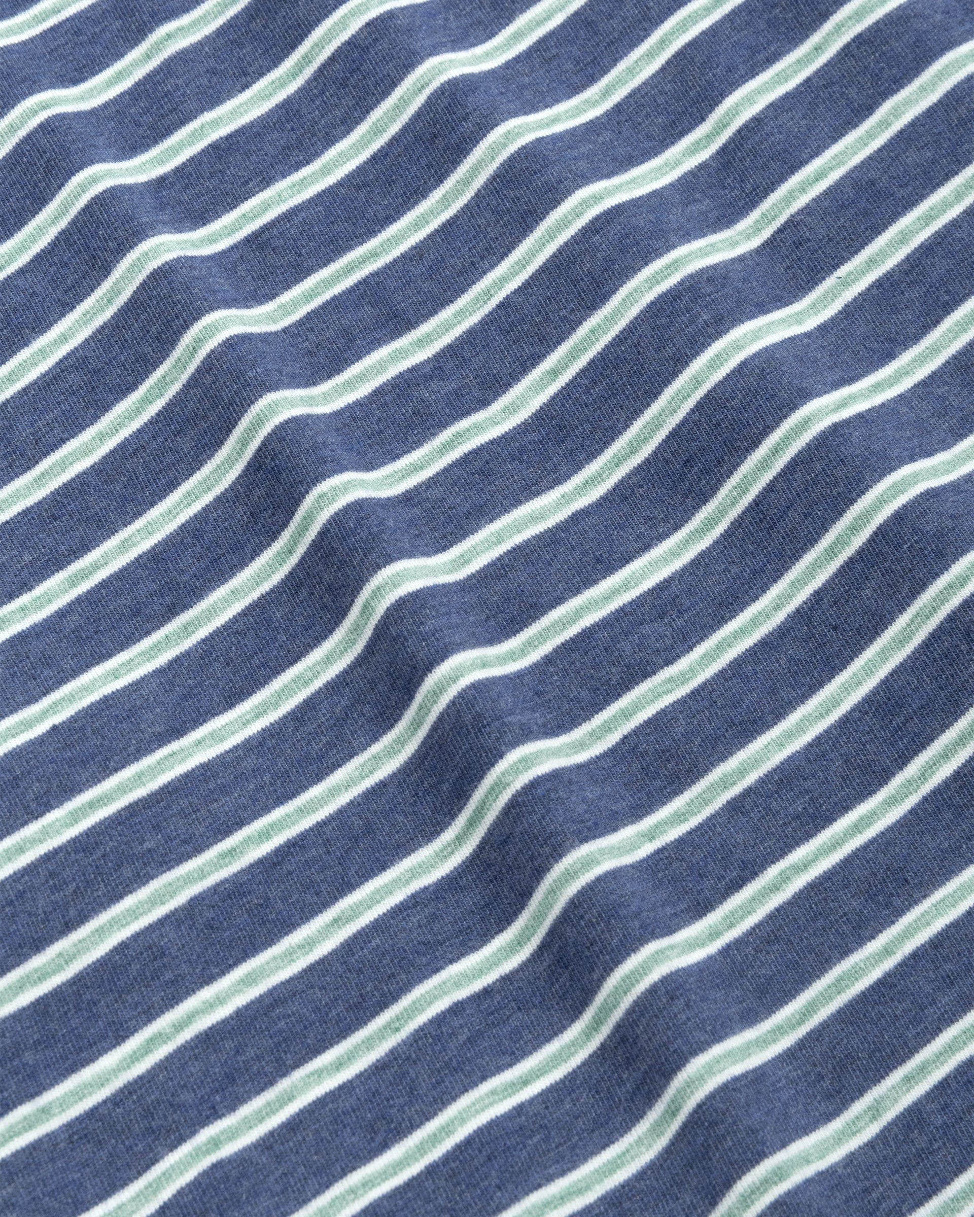 Original 4-Button Polo - Matthis Stripe