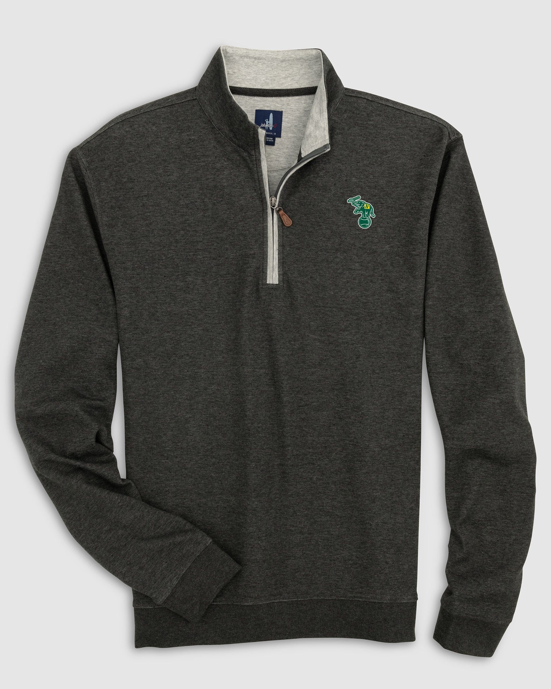 Oakland Athletics Sully 1/4 Zip - Cooperstown Logo