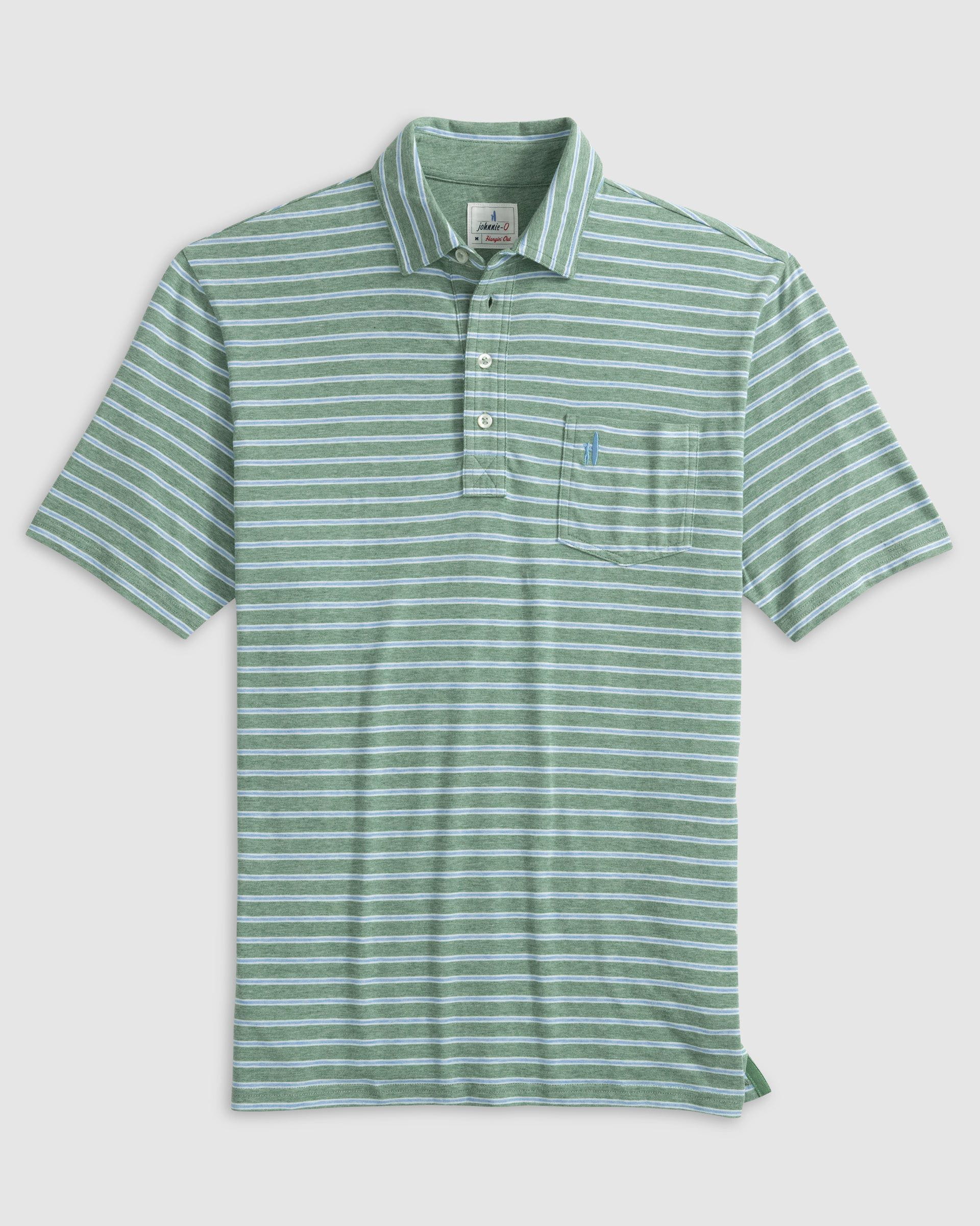 Original 4-Button Polo - Matthis Stripe